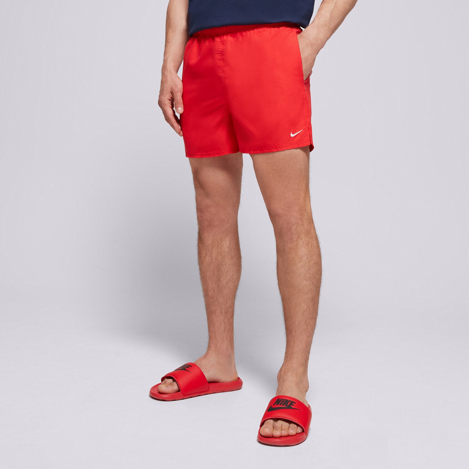 Herren Shorts NIKE SWIM  SHORTS ESSENTIAL 5" NESSA560-614 Rot