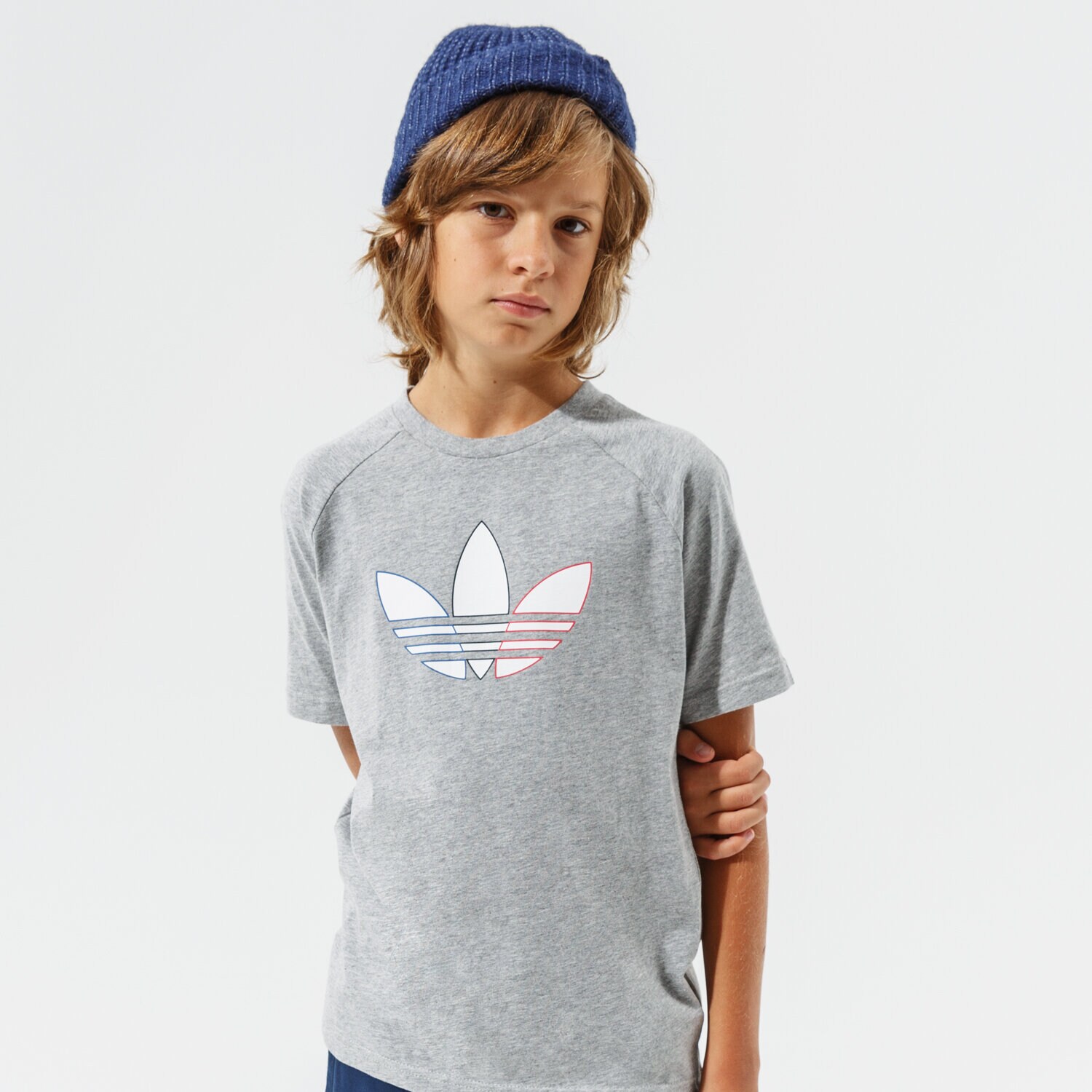 Kinder T-Shirt ADIDAS T-SHIRT TEE MM GN7435 Grau