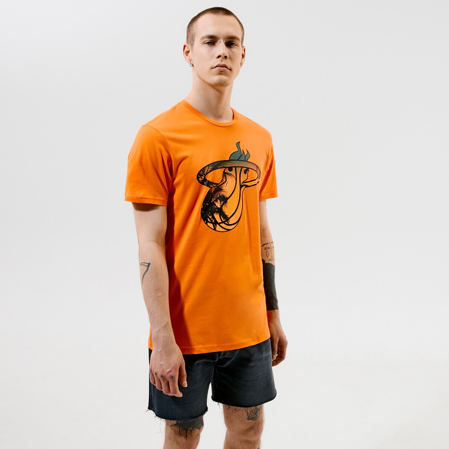 Herren T-Shirt NEW ERA T-SHIRT SUMMER CITY INFILL HEAT 11569529 Gelb