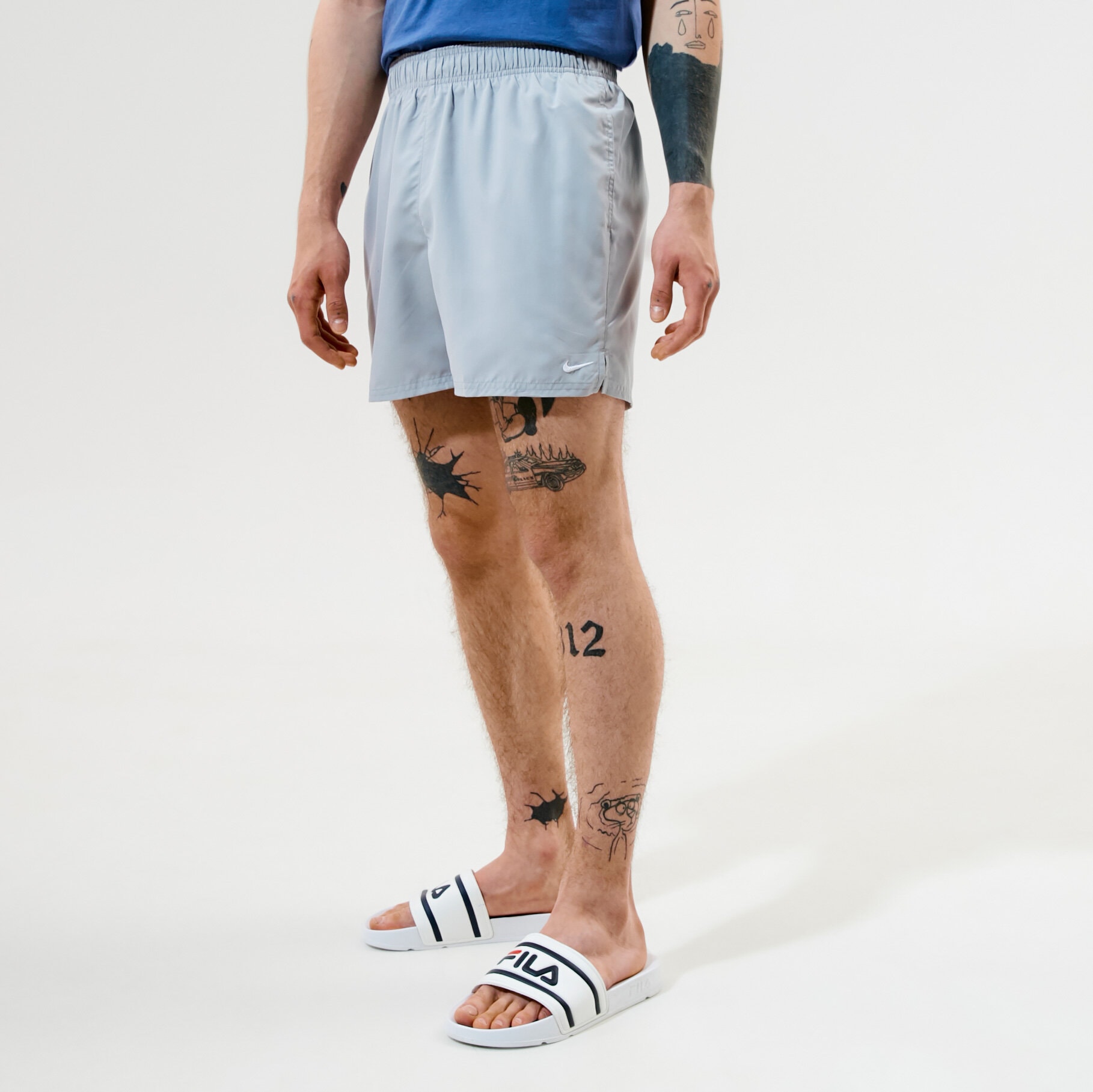 Herren Shorts NIKESWIM SHORTS ESSENTIAL 5" NESSA560-079 Blau