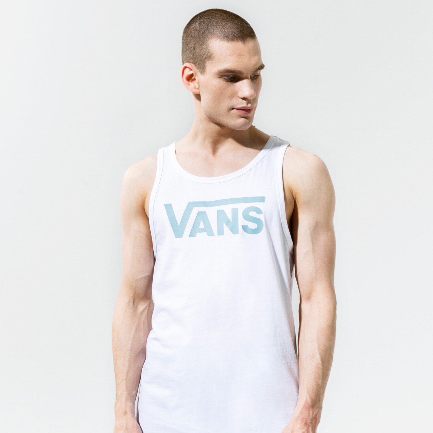Herren Hosen VANS TANK VANS CLASSIC TANK VN000Y8VZDF1 Weiß