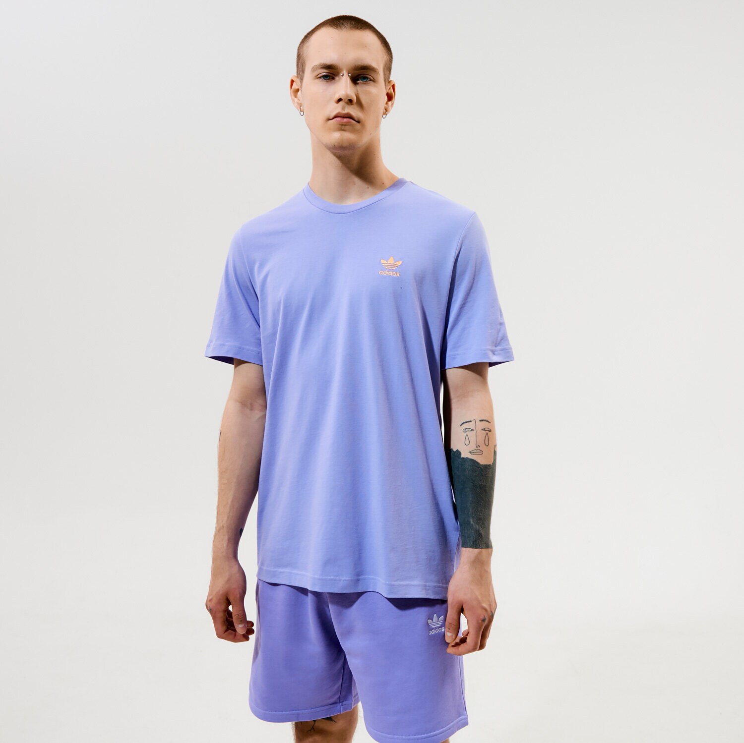 Herren T-Shirt ADIDAS T-SHIRT ESSENTIAL TEE GN3402 Violet