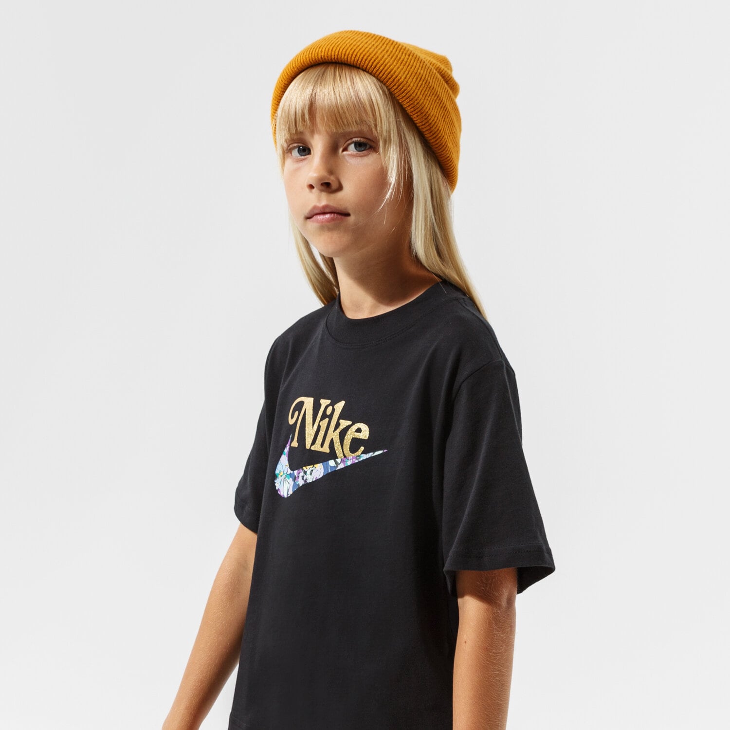 Kinder T-Shirt NIKE T-SHIRT SPORTSWEAR DH5747-010 Schwarz
