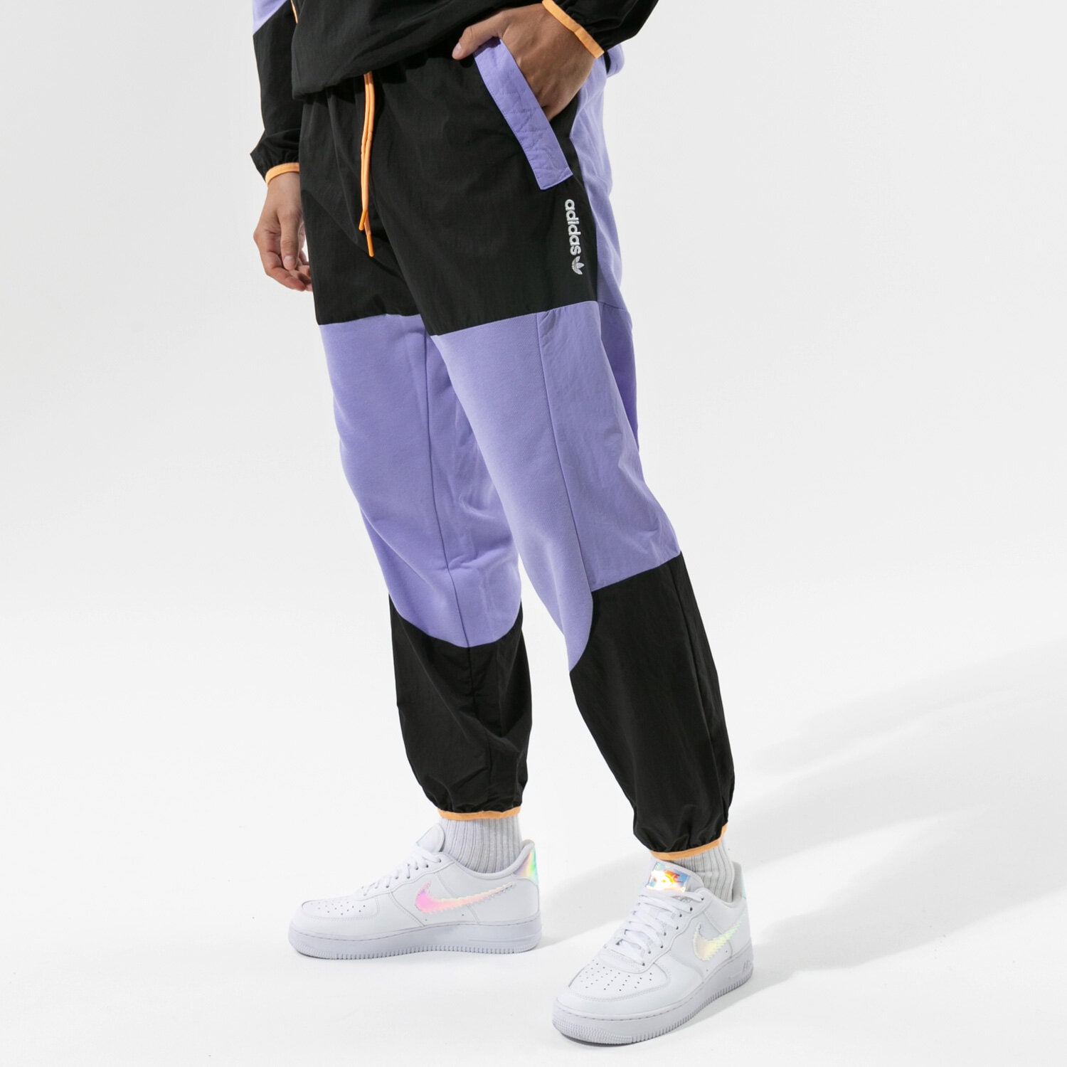 Herren Hosen ADIDAS HOSE ADV BLK SWT PNT GN2368 Violet