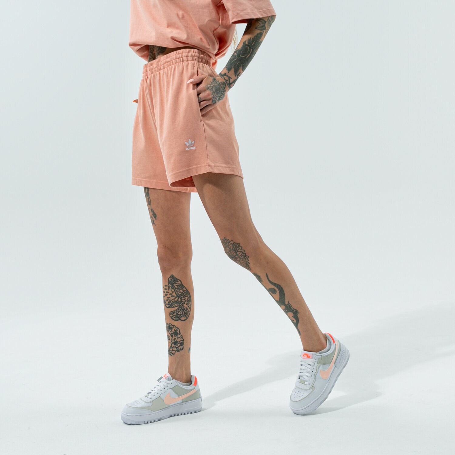 Damen Shorts ADIDAS SHORTS SHORTS H06608 Rosa