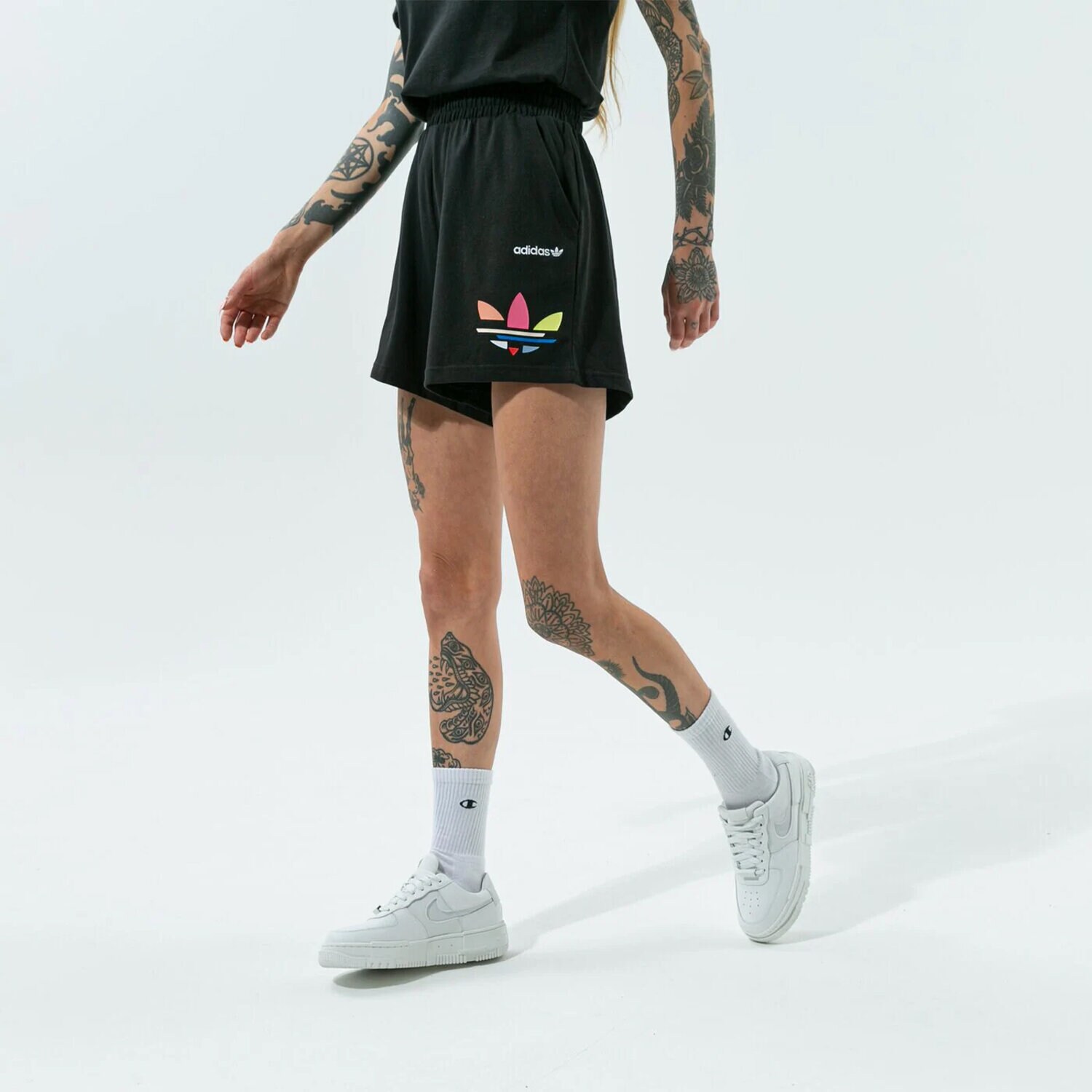 Damen Shorts ADIDAS SHORTS H22849 Schwarz