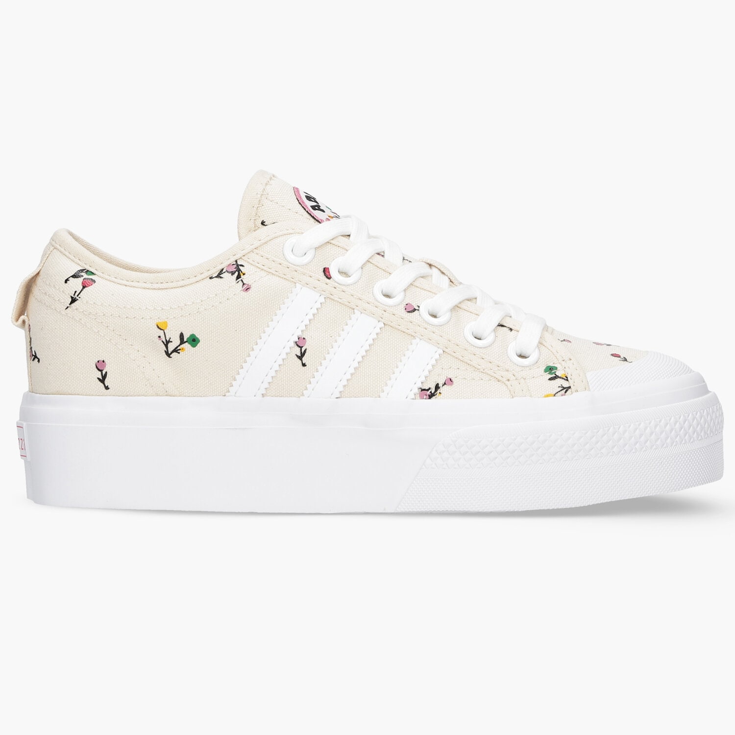 Damen Sneaker ADIDAS NIZZA PLATFORM W H02682 Weiß