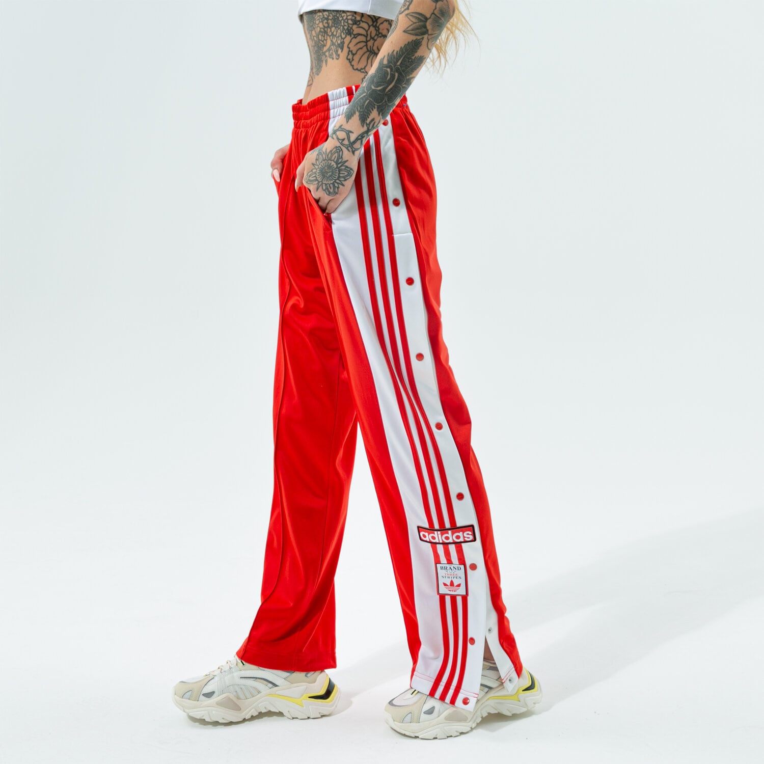 Damen Hosen ADIDAS HOSE ADIBREAK TP H34672 Rot