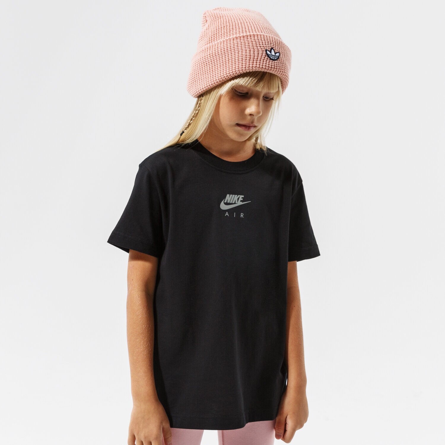 Kinder T-Shirt NIKE T-SHIRT G NSW TEE BF NIKE AIR GIRL DJ6933-010 Schwarz