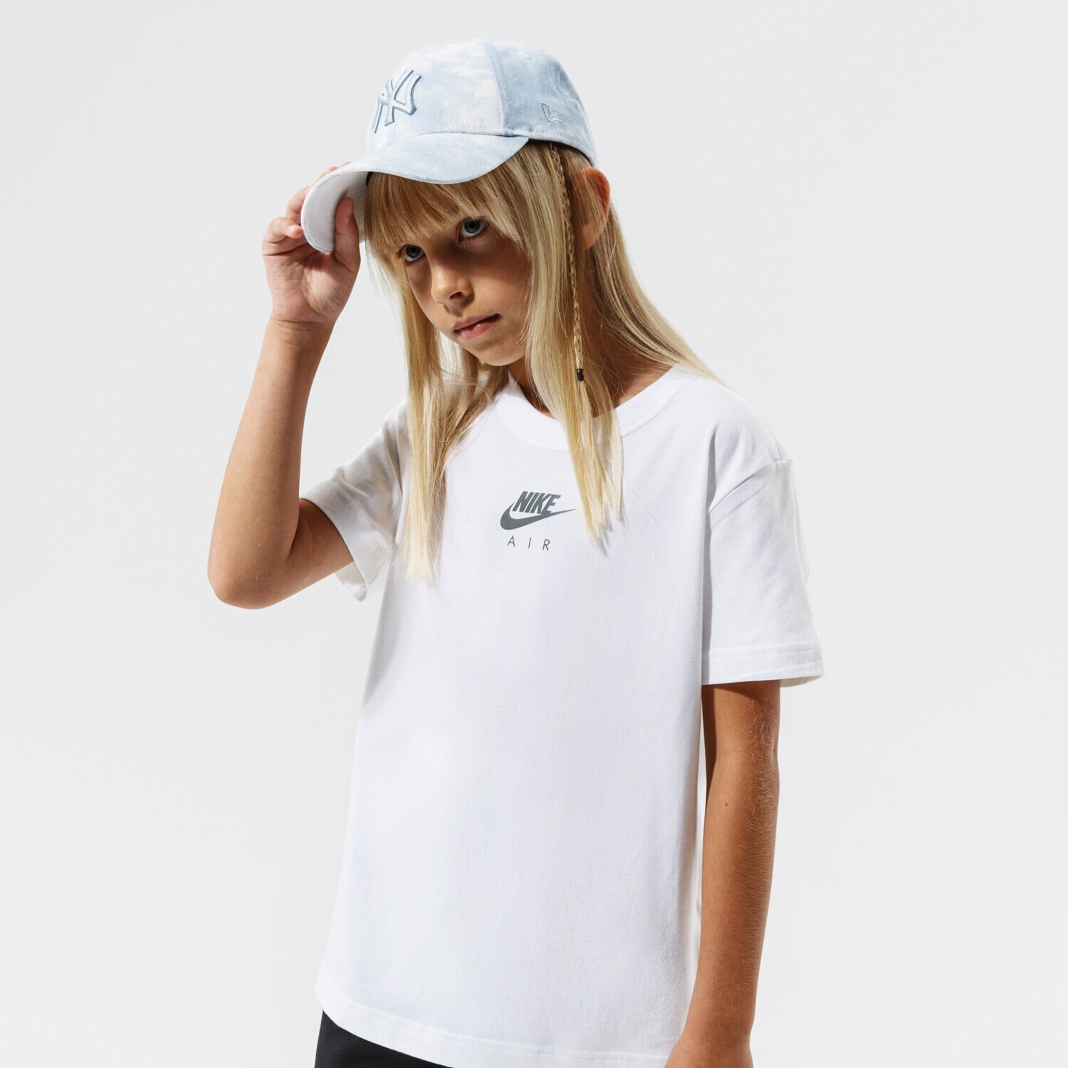 Kinder T-Shirt NIKE T-SHIRT G NSW TEE BF NIKE AIR GIRL DJ6933-100 Weiß