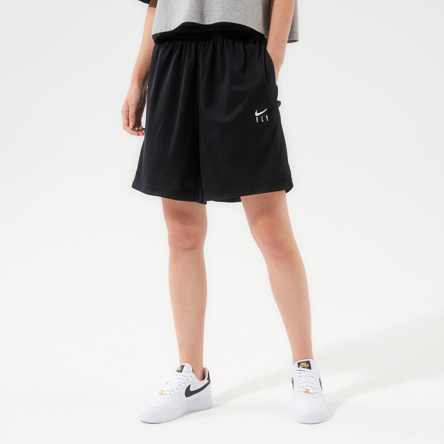 Damen Shorts NIKE SHORTS FLY NBA CU4573-010 Schwarz