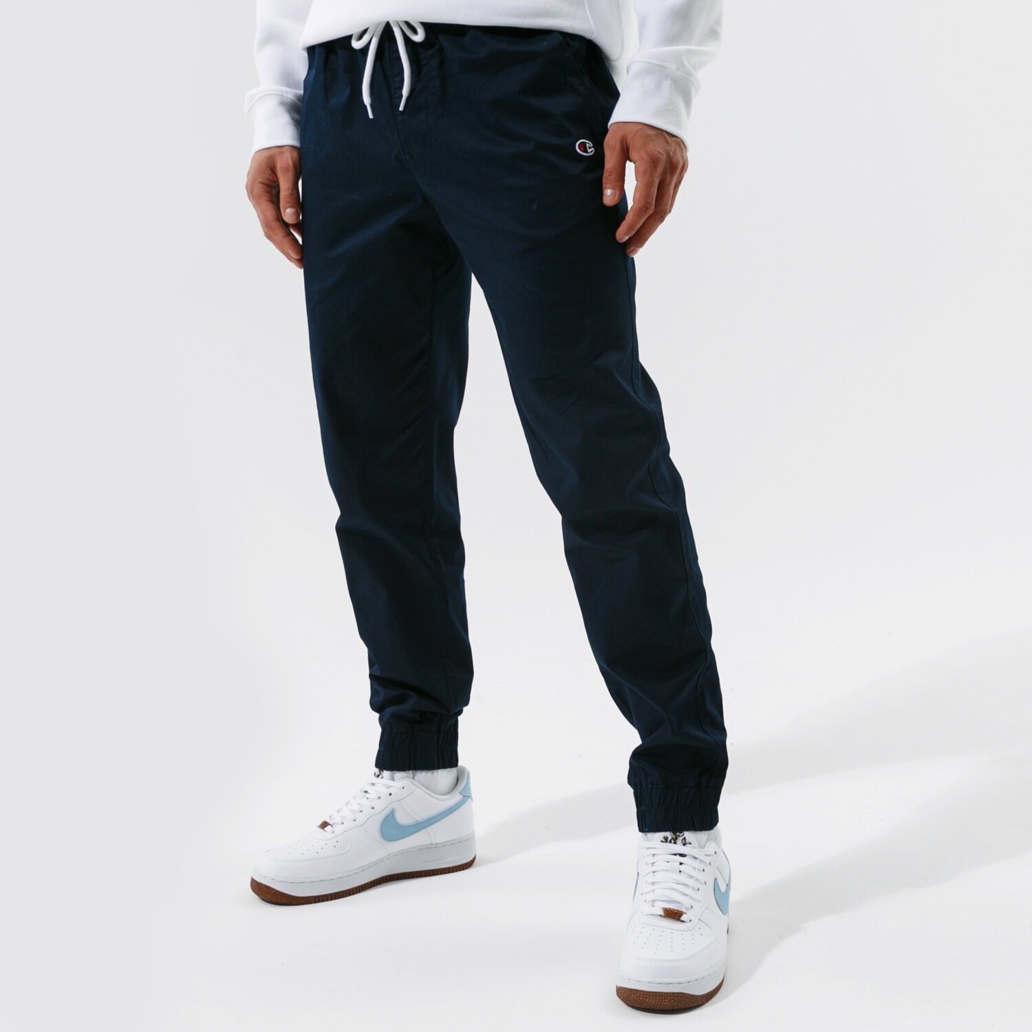 Herren Hosen CHAMPION HOSE ELASTIC CUFF PANTS 214366BS538 Dunkelblau