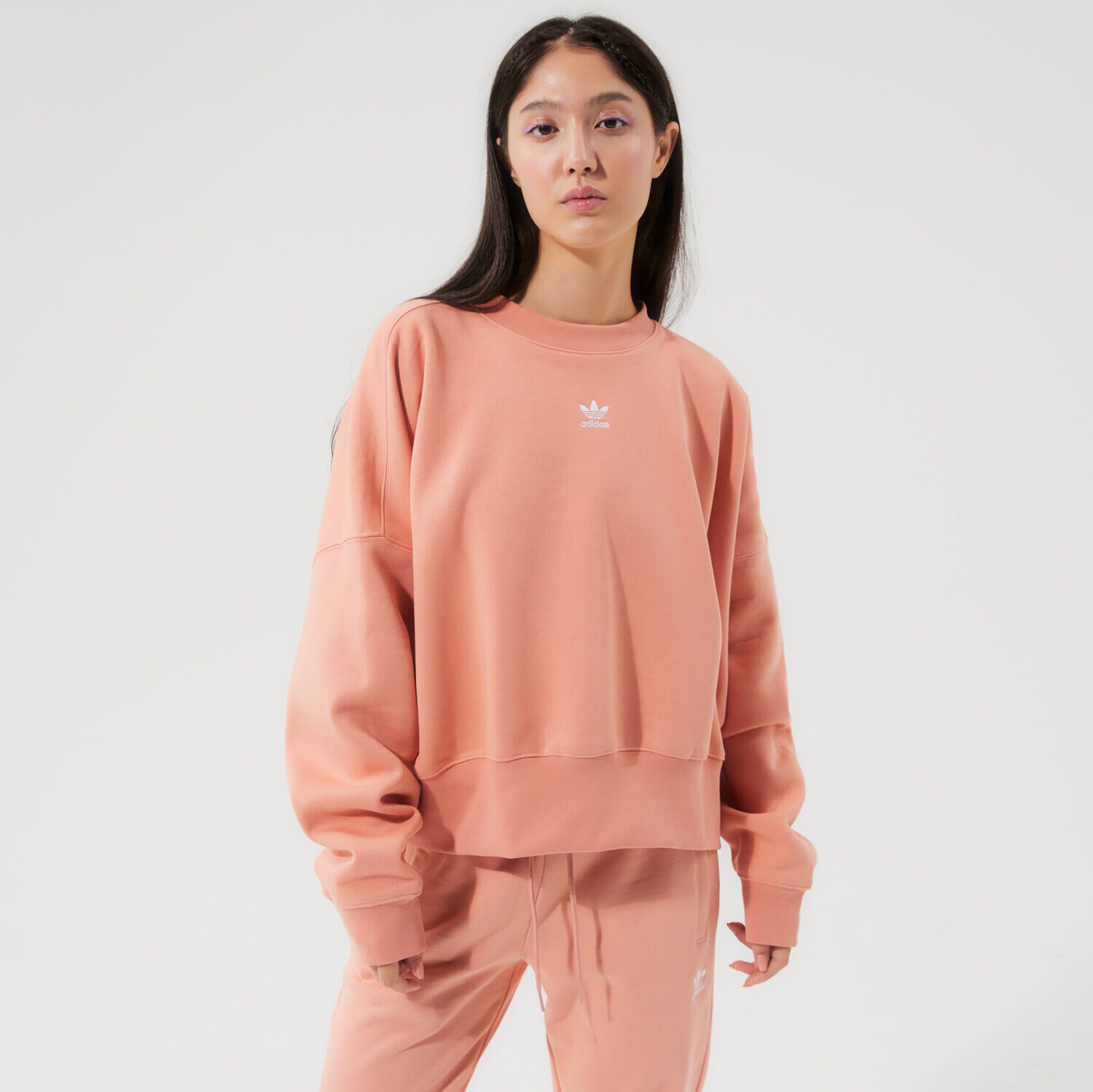 Damen ADIDAS SWEATSHIRT SWEATSHIRT H06659 Rosa