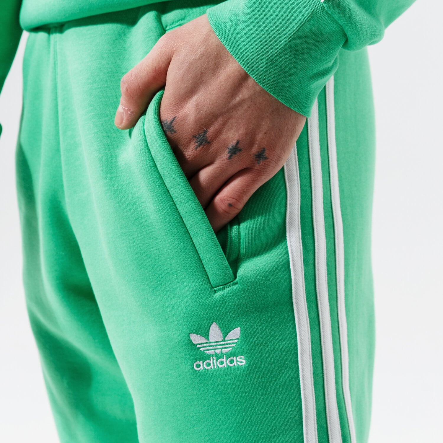ADIDAS HOSE 3-STRIPES PANT Grün H06686