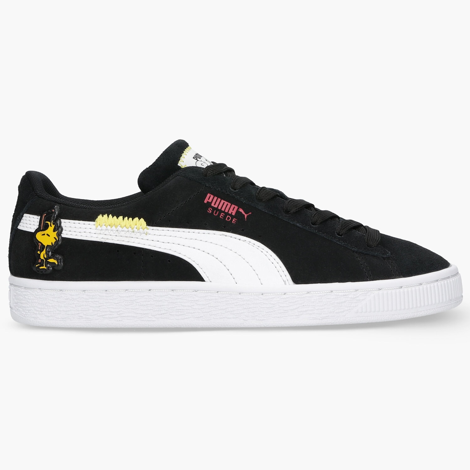 Kinder Sneaker PUMA PEANUTS SUEDE CLASSIC XXI JR 38093301 Schwarz