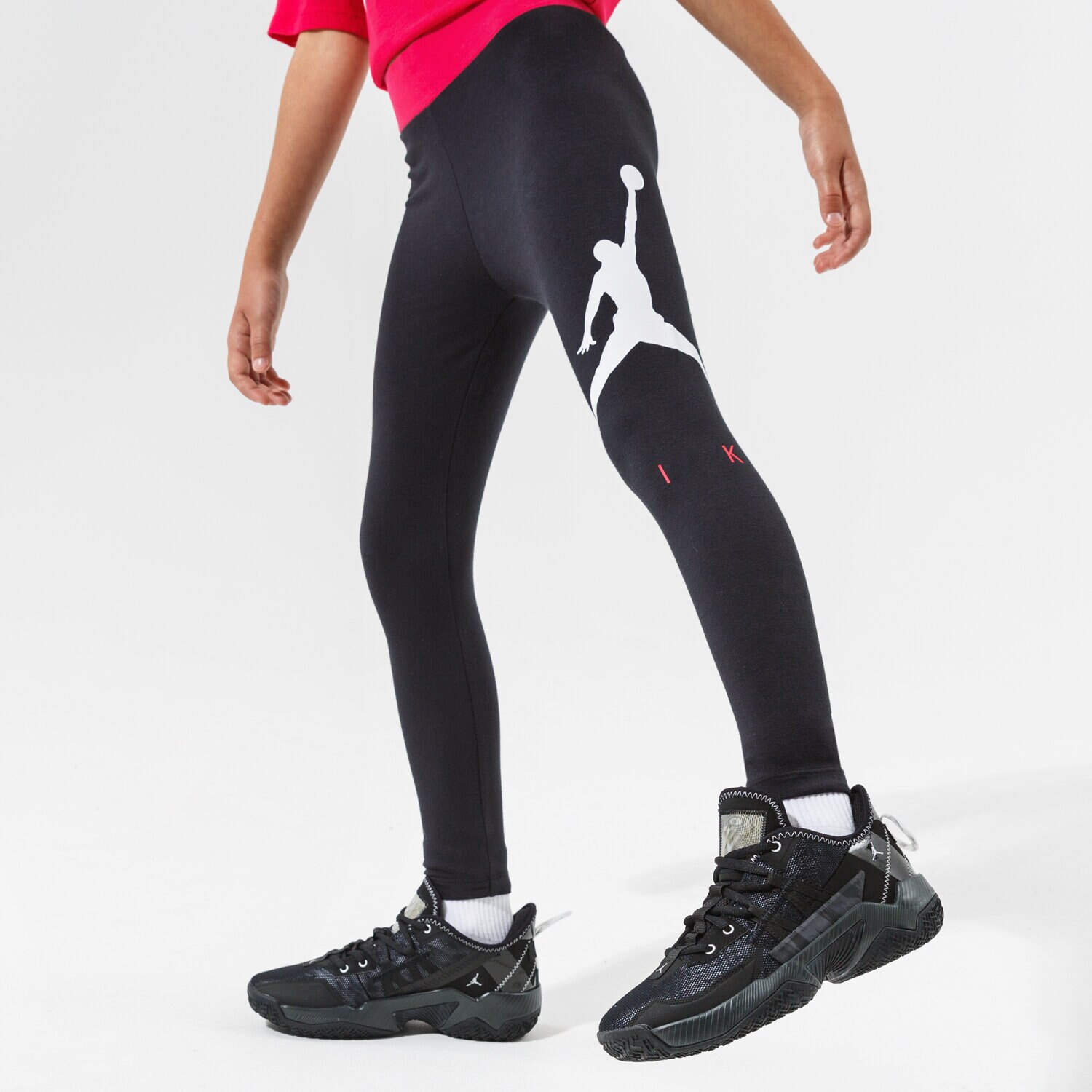 Kinder Hosen JORDAN LEGGINGS JUMPMAN BY NIKE LEGGING GIRL 45A762-023 Schwarz