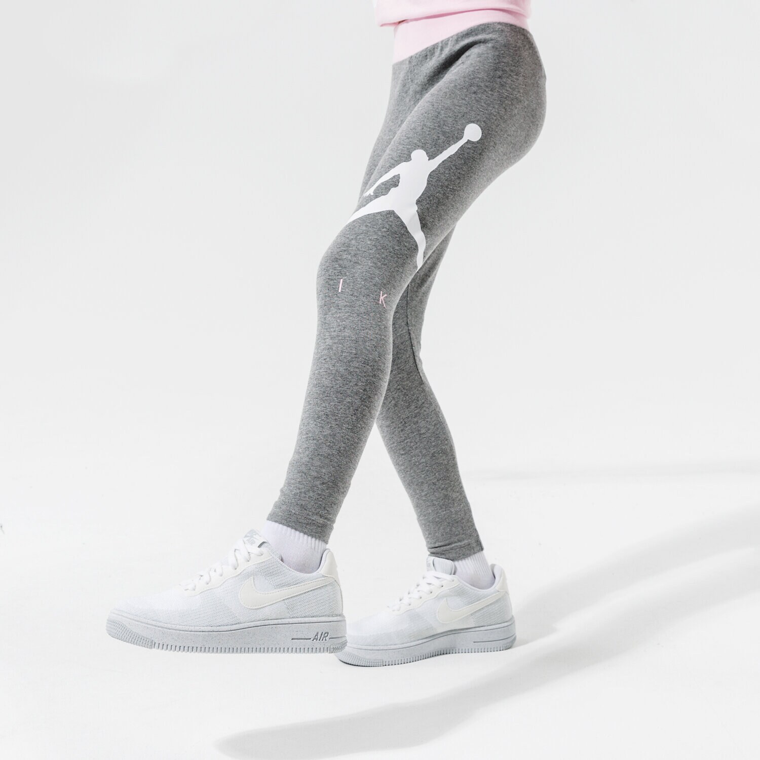 Kinder Hosen JORDAN LEGGINGS JUMPMAN BY NIKE LEGGING GIRL 45A762-GEH Grau