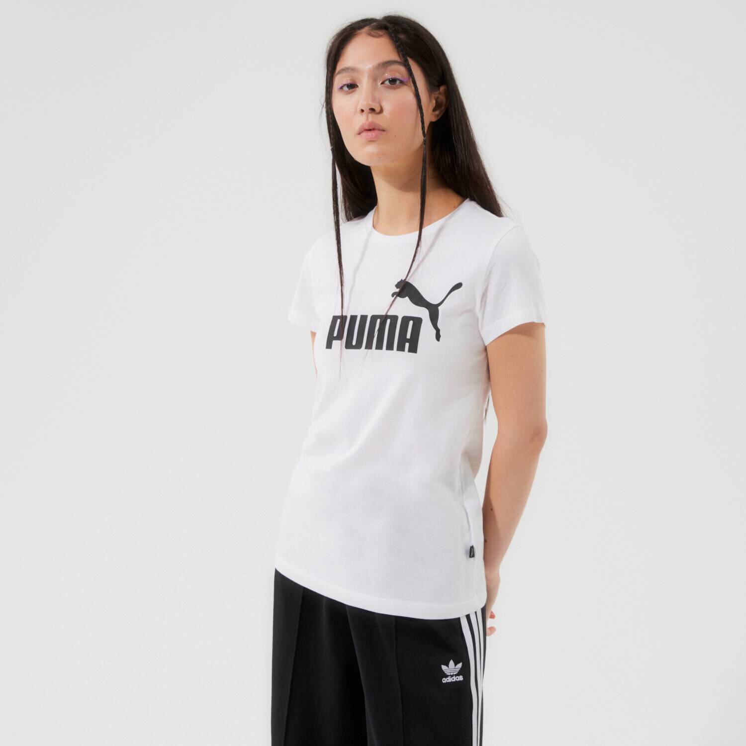 Damen T-Shirt PUMA CORE T SHIRT 58677402 Weiß