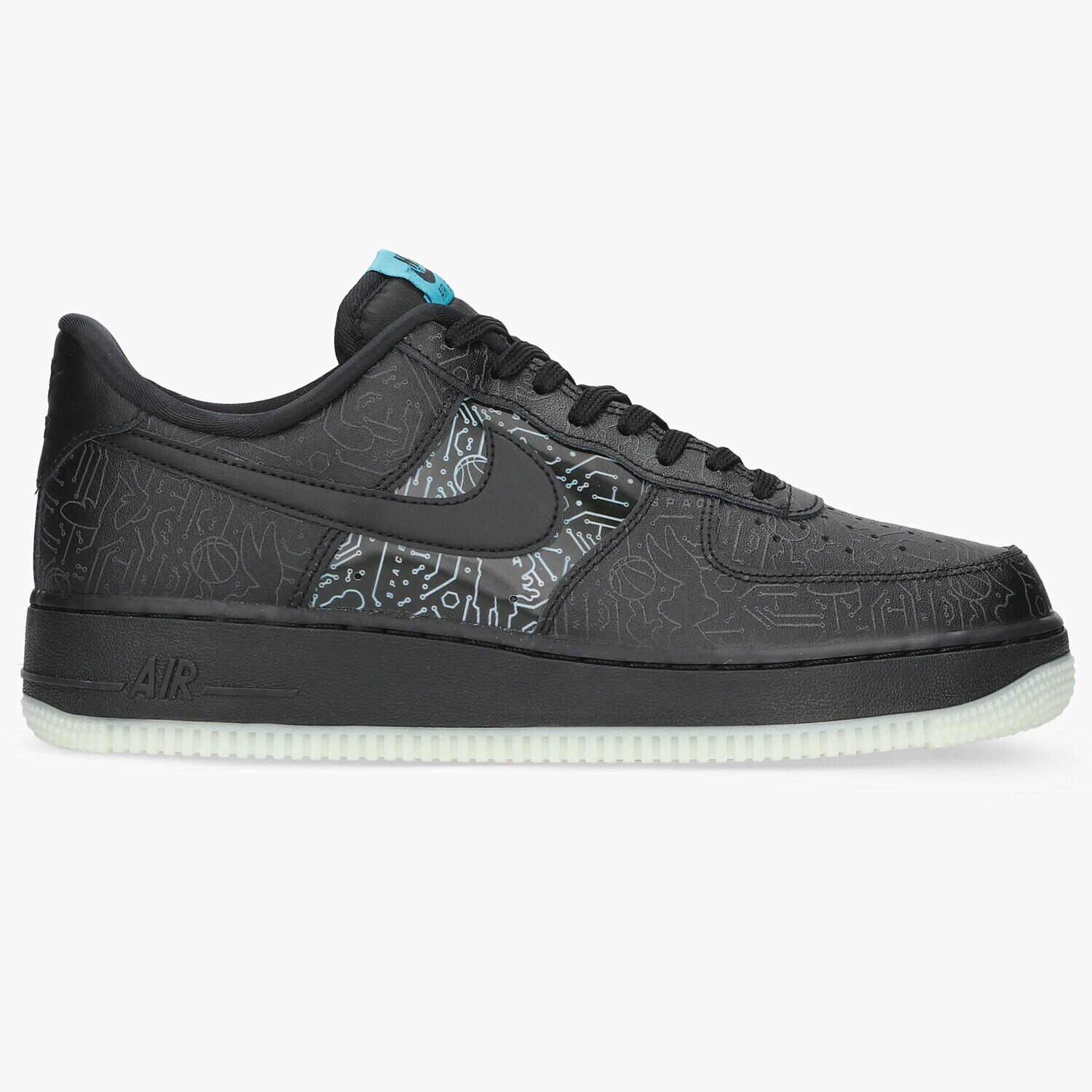 Herren Sneaker NIKE AIR FORCE 1 '07  DH5354-001 Schwarz