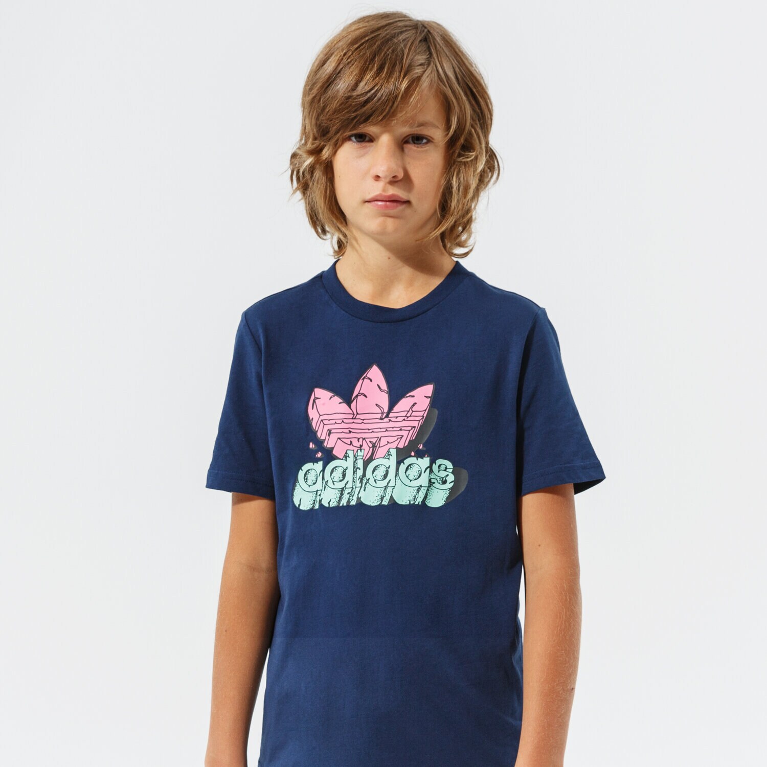 Kinder T-Shirt ADIDAS T-SHIRT TEE BOY H22644 Dunkelblau