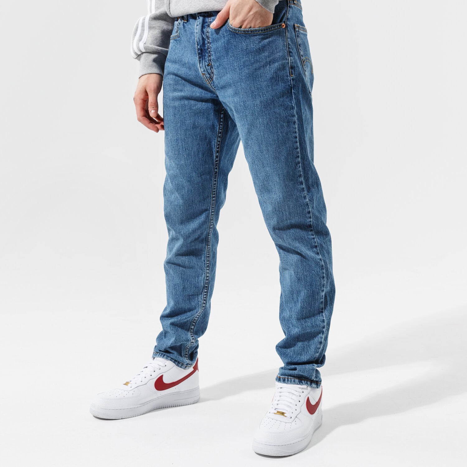 Herren Hosen LEVI'S HOSE 502 TAPER HI BALL 577830099 Blau