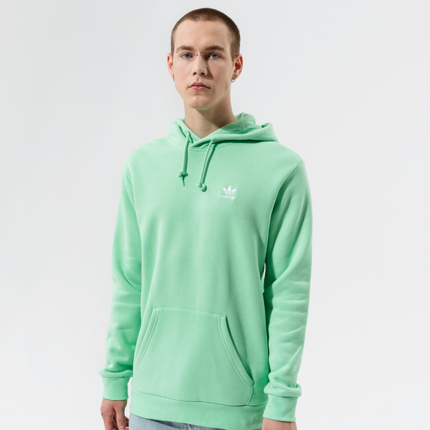 Herren ADIDAS HOODIE ESSENTIAL HOODY H34648 Grün