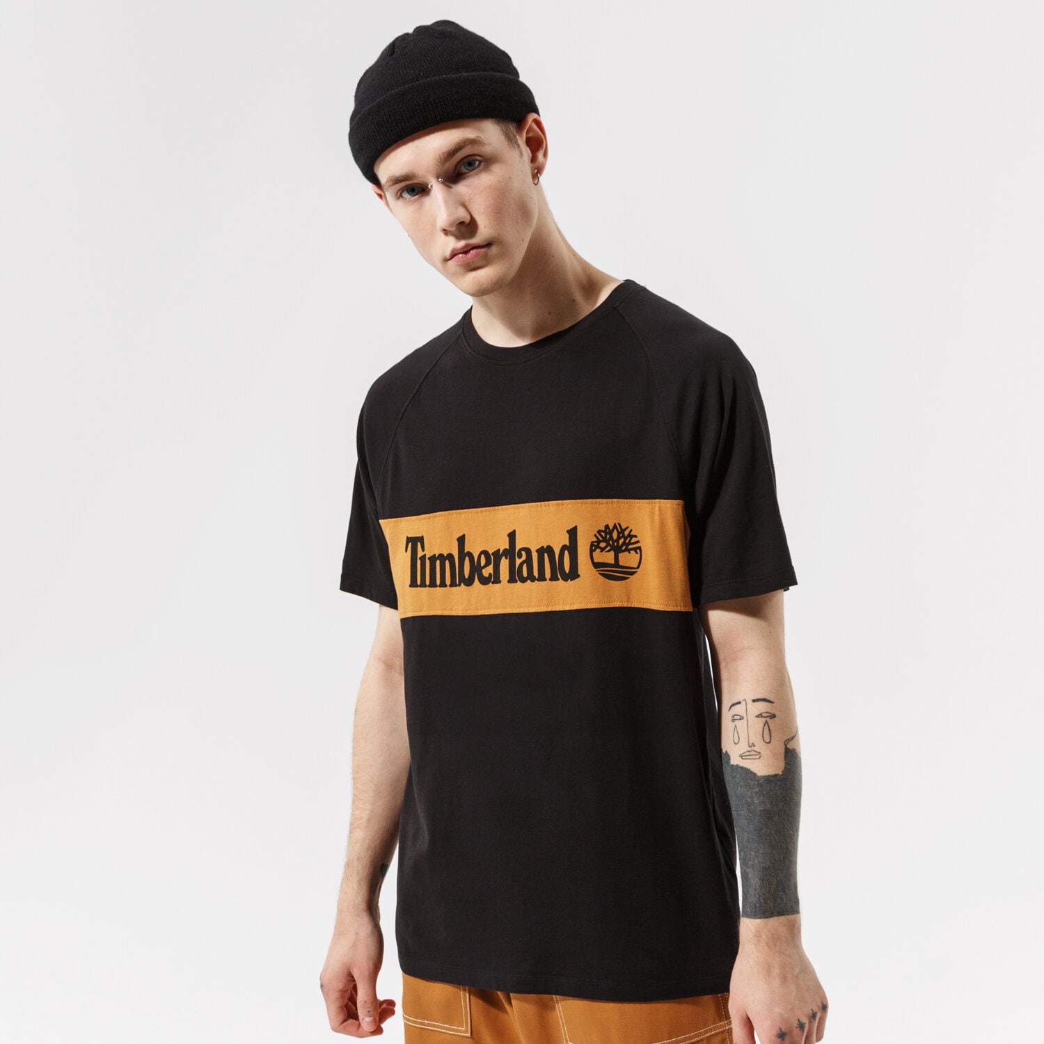 Herren T-Shirt TIMBERLAND T-SHIRT YC SS CUT & SEW TEE TB0A22K40011 Schwarz