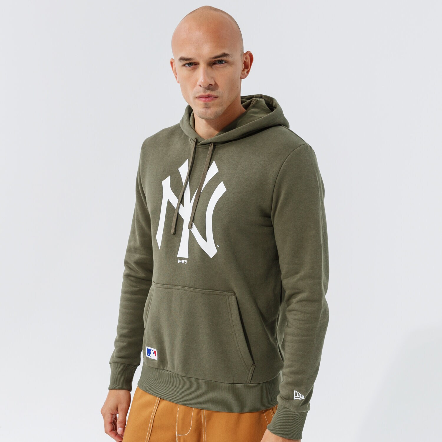 Herren NEW ERA HOODIE NYY GREEN MLB APPAREL NEW YORK YANKEES OLIVE 11863698 Grün
