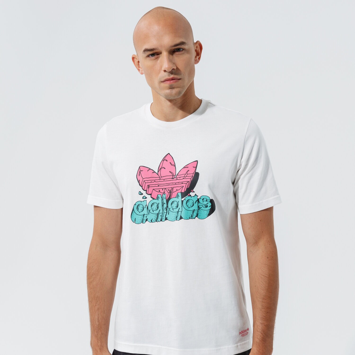 Herren T-Shirt ADIDAS T-SHIRT 5 AS TEE H13481 Weiß