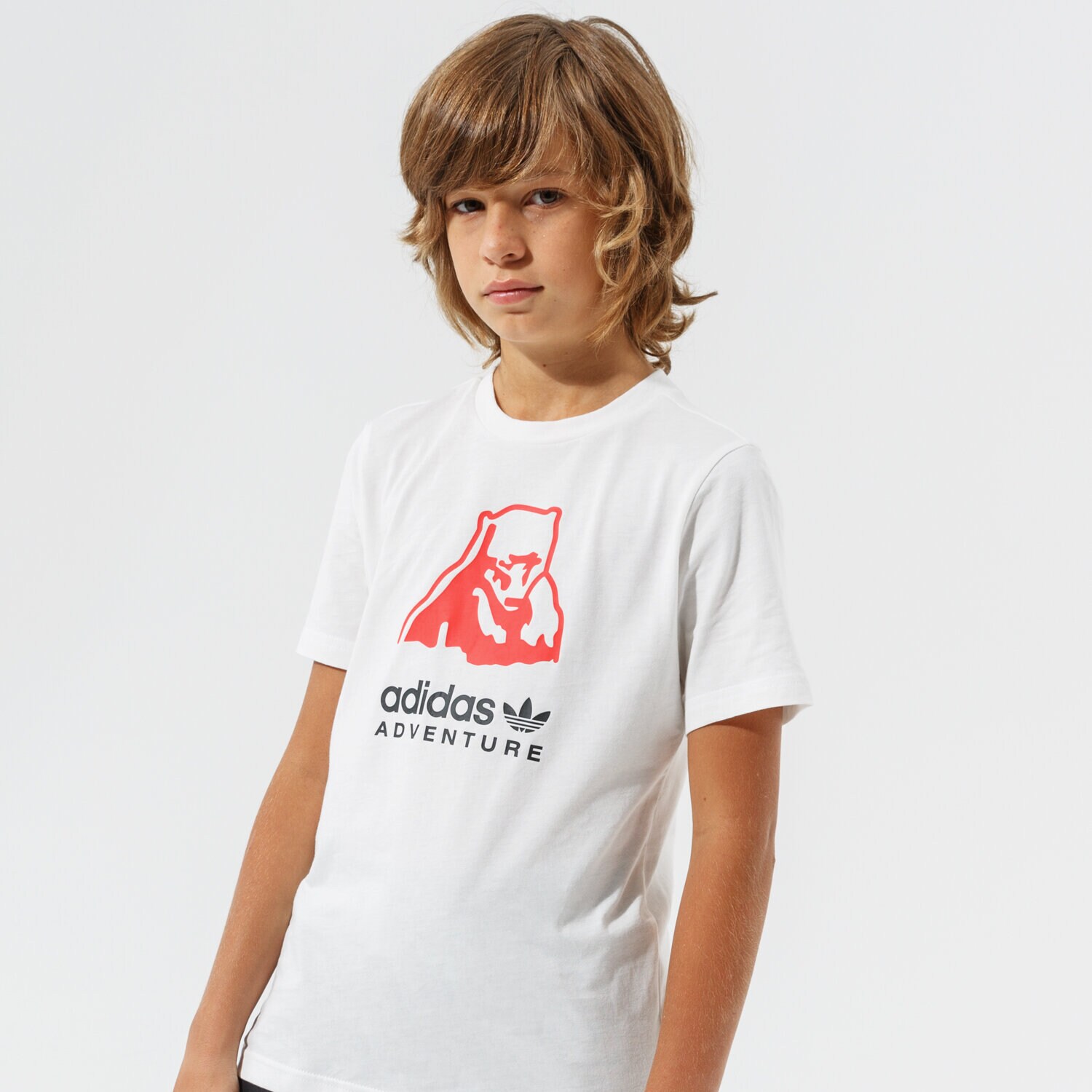 Kinder T-Shirt ADIDAS T-SHIRT TEE BOY H31220 Weiß