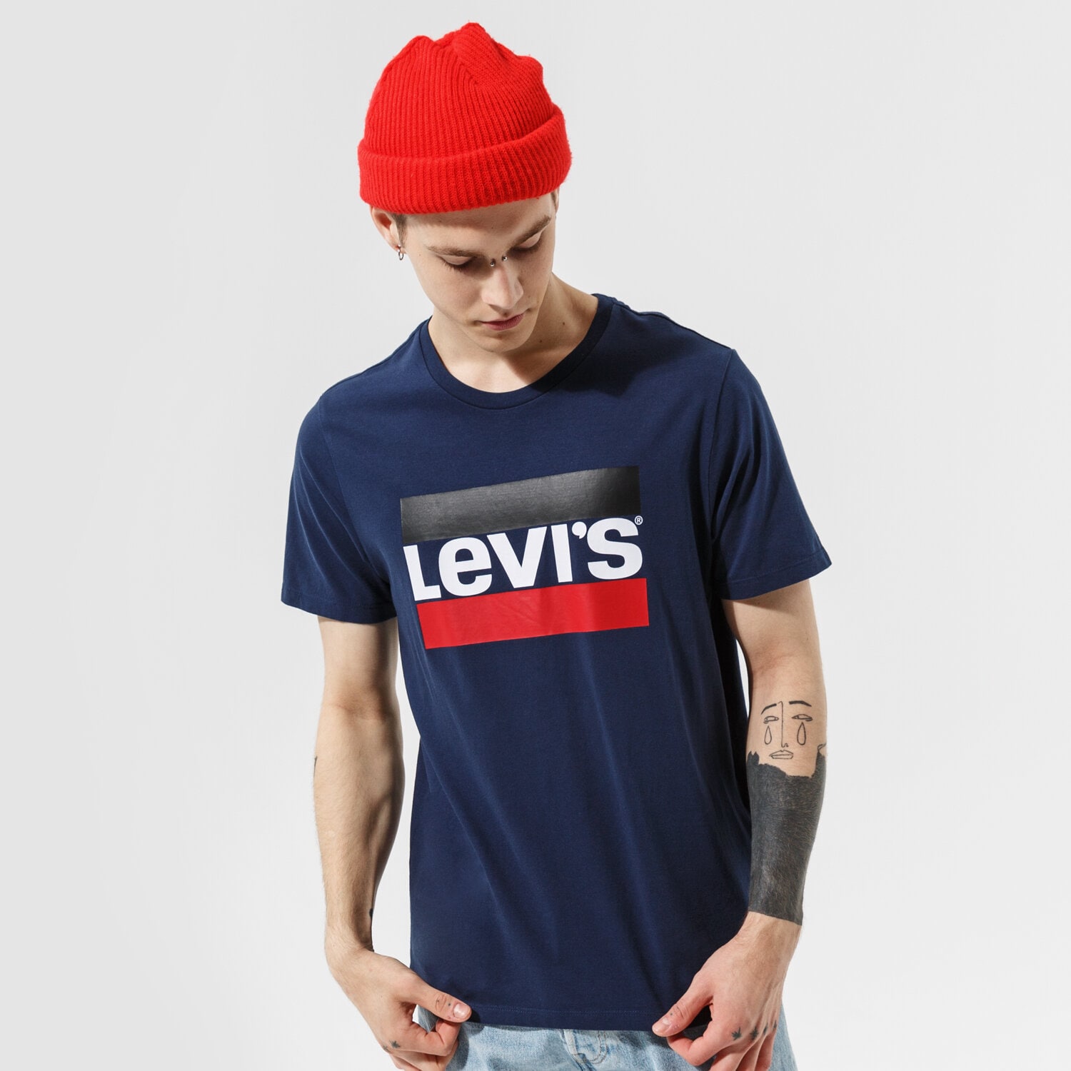 Herren T-Shirt LEVI'S T-SHIRT SPORTSWEAR LOGO GRAPHIC 396360003 Dunkelblau