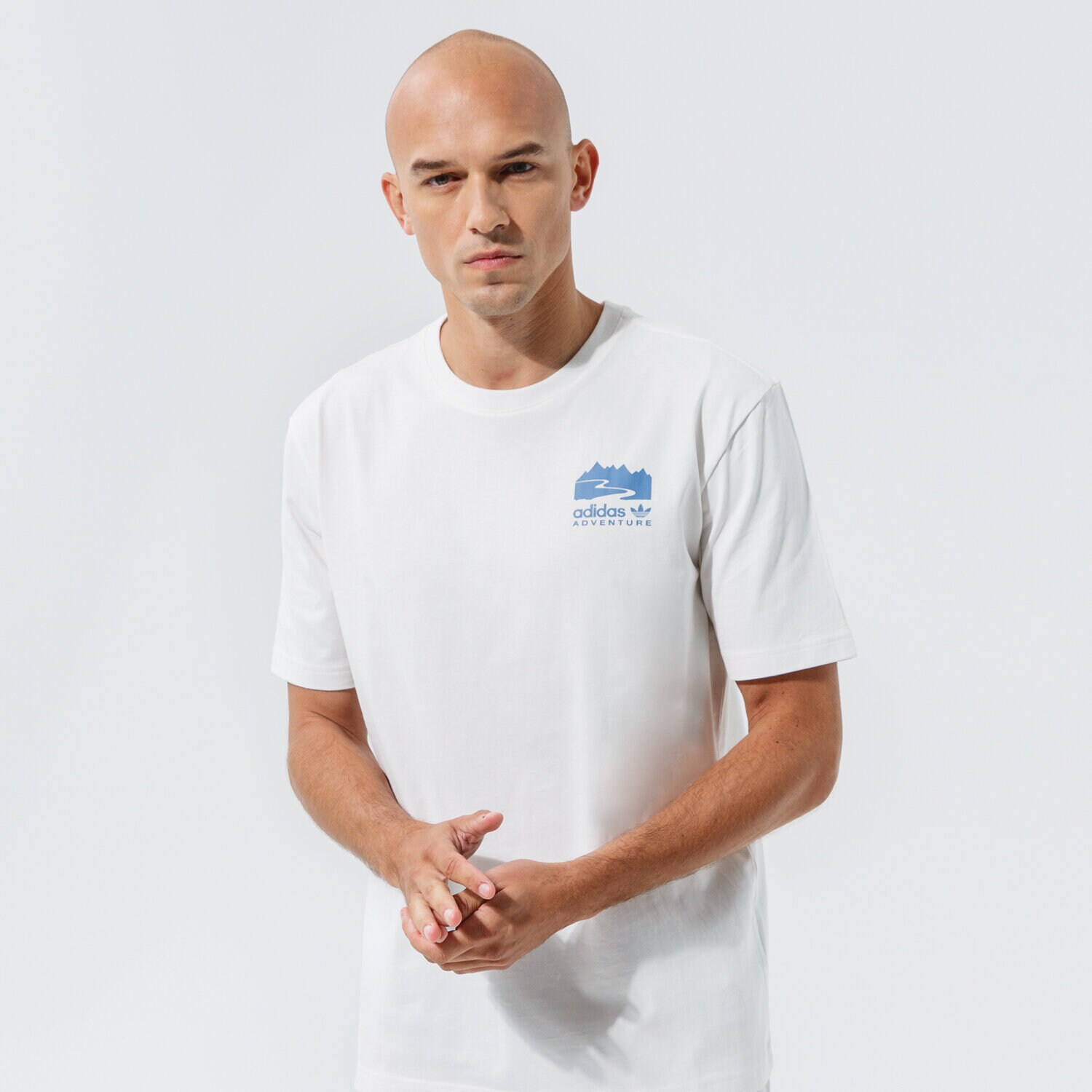 Herren T-Shirt ADIDAS T-SHIRT FLMOUNT TEE H13913 Weiß