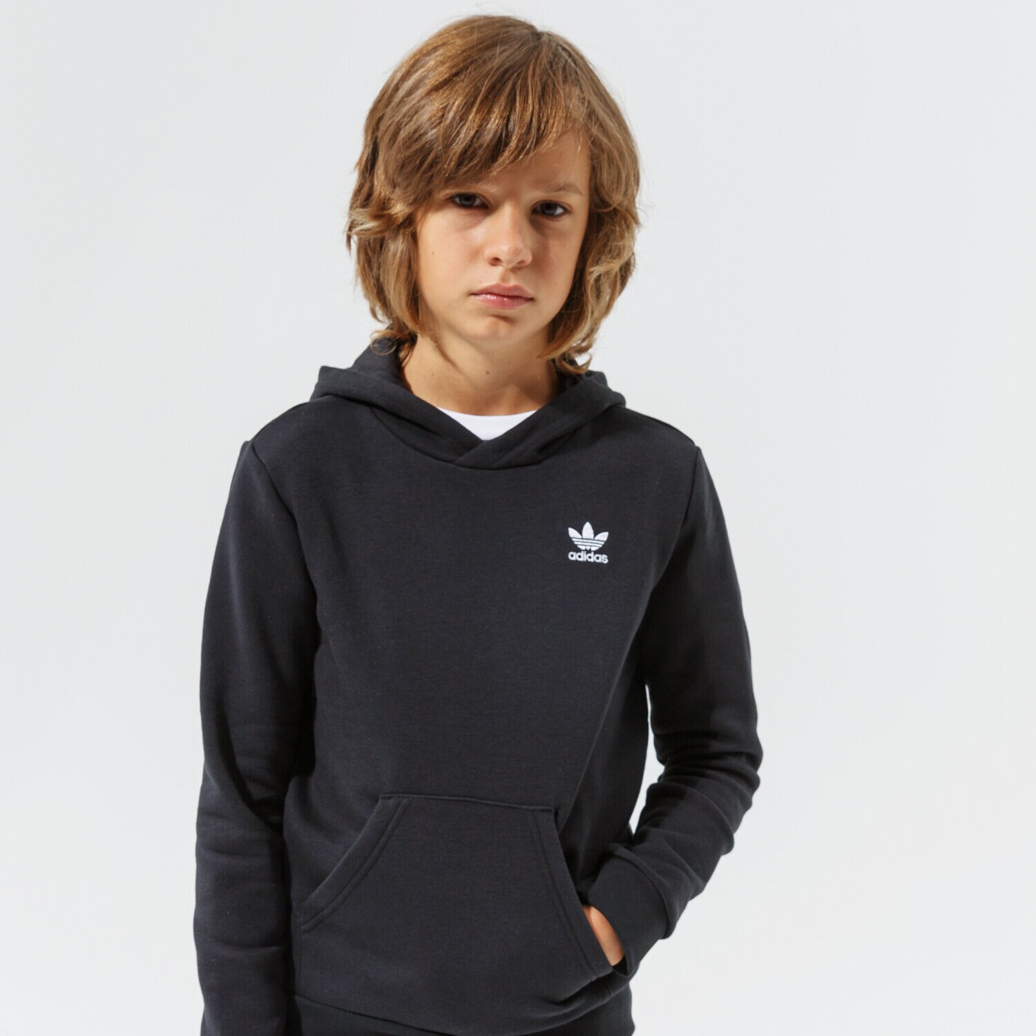 Kinder ADIDAS HOODIE HOODIE U H32352 Schwarz