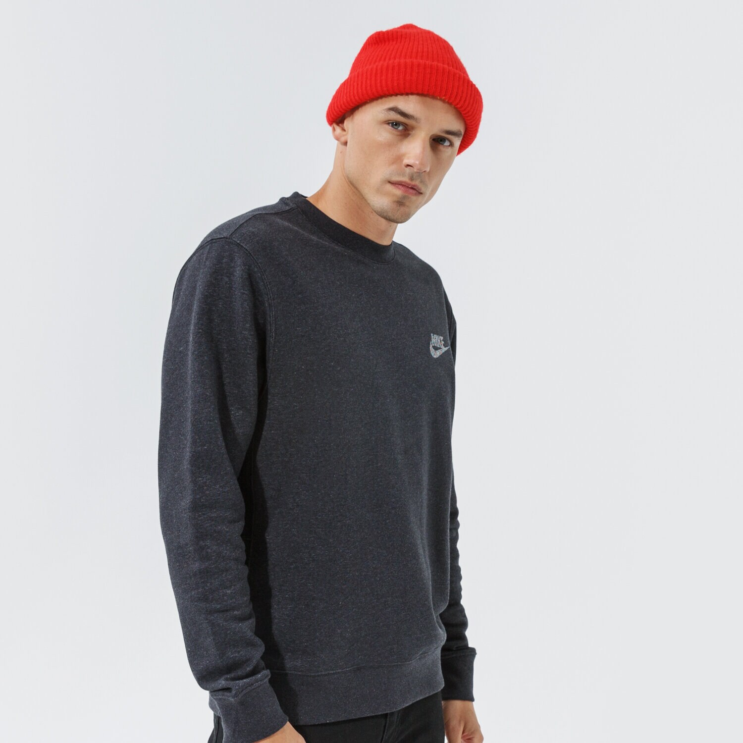 Herren NIKE SWEATSHIRT M NSW SPE+ SB CRW REVIVAL DD7045-010 Schwarz