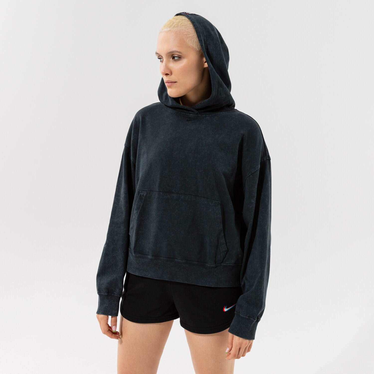 Damen NIKE HOODIE W NSW WASH HOODIE CZ9854-010 Schwarz