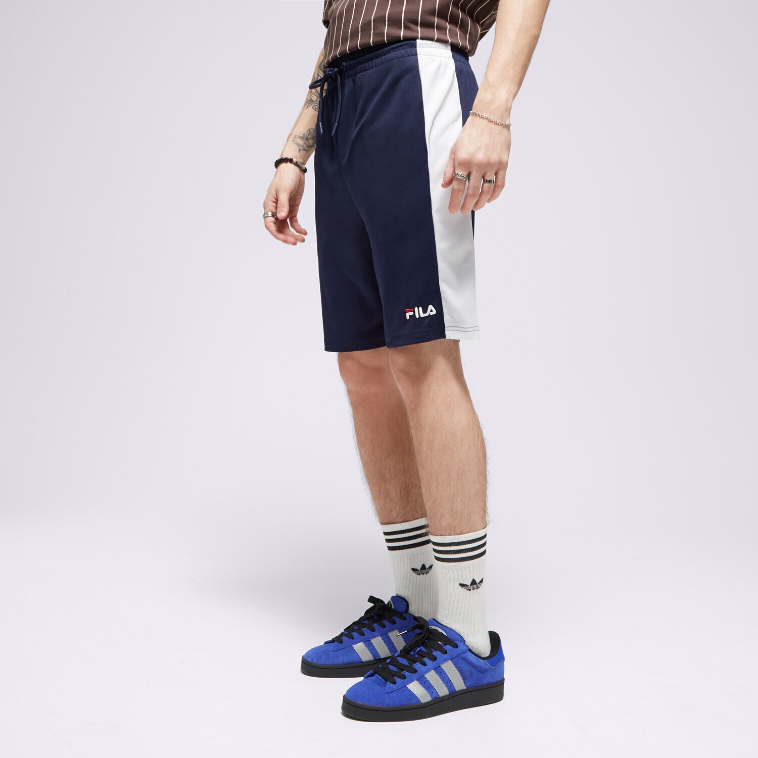 Herren Shorts FILA SHORTS MELLI BASKETBALL SHORTS SS22JDM026 Dunkelblau
