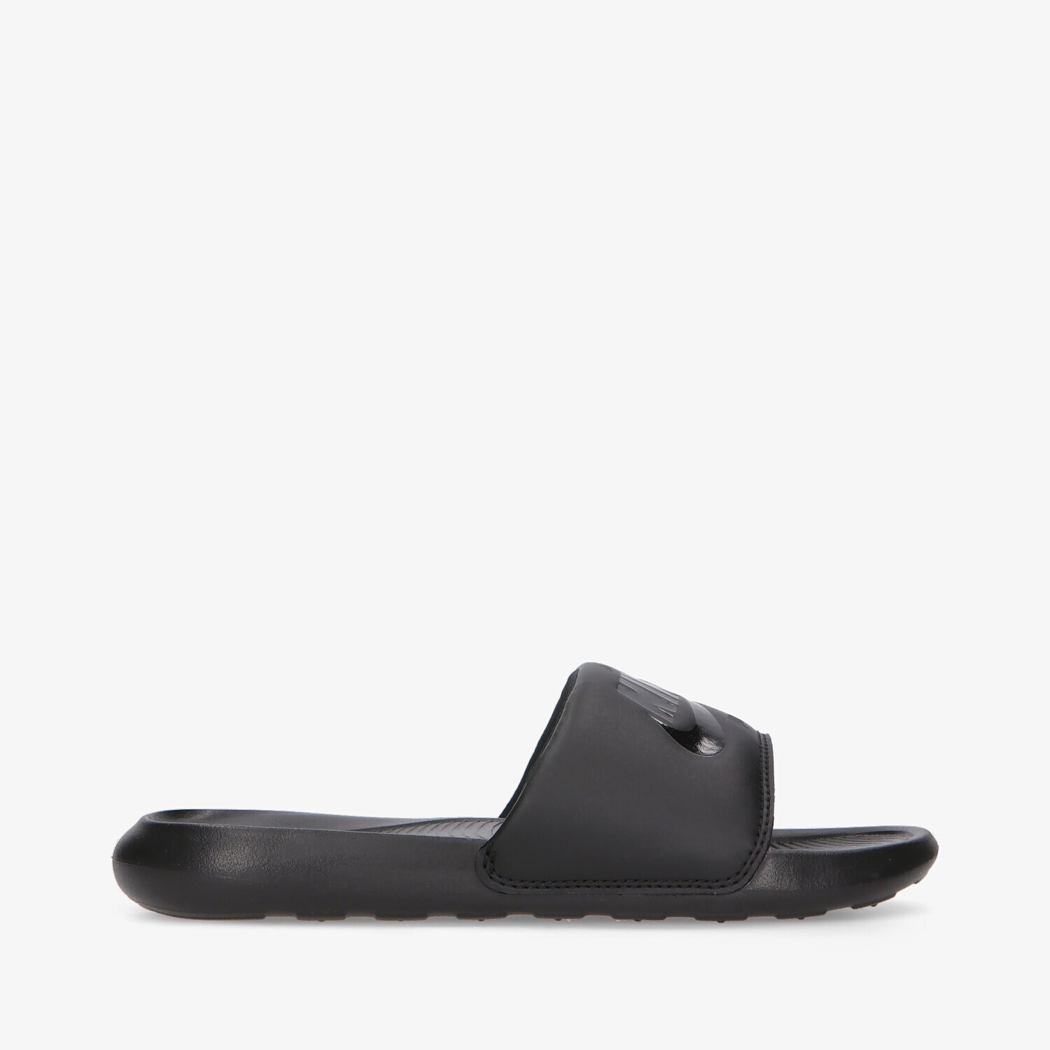 Black nike flip flops sales