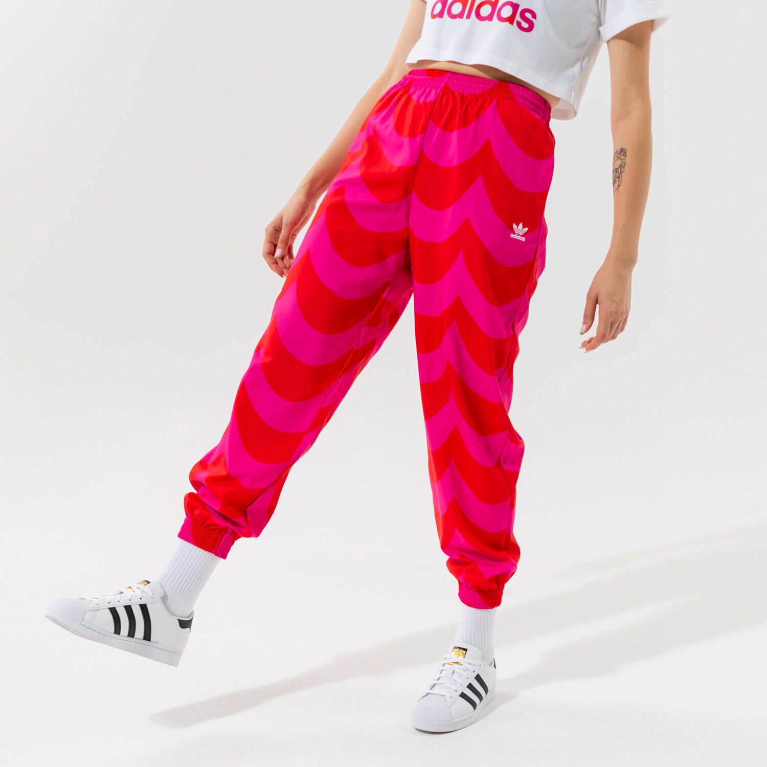 Damen Hosen ADIDAS HOSE TRACK PANT H20480 Rot