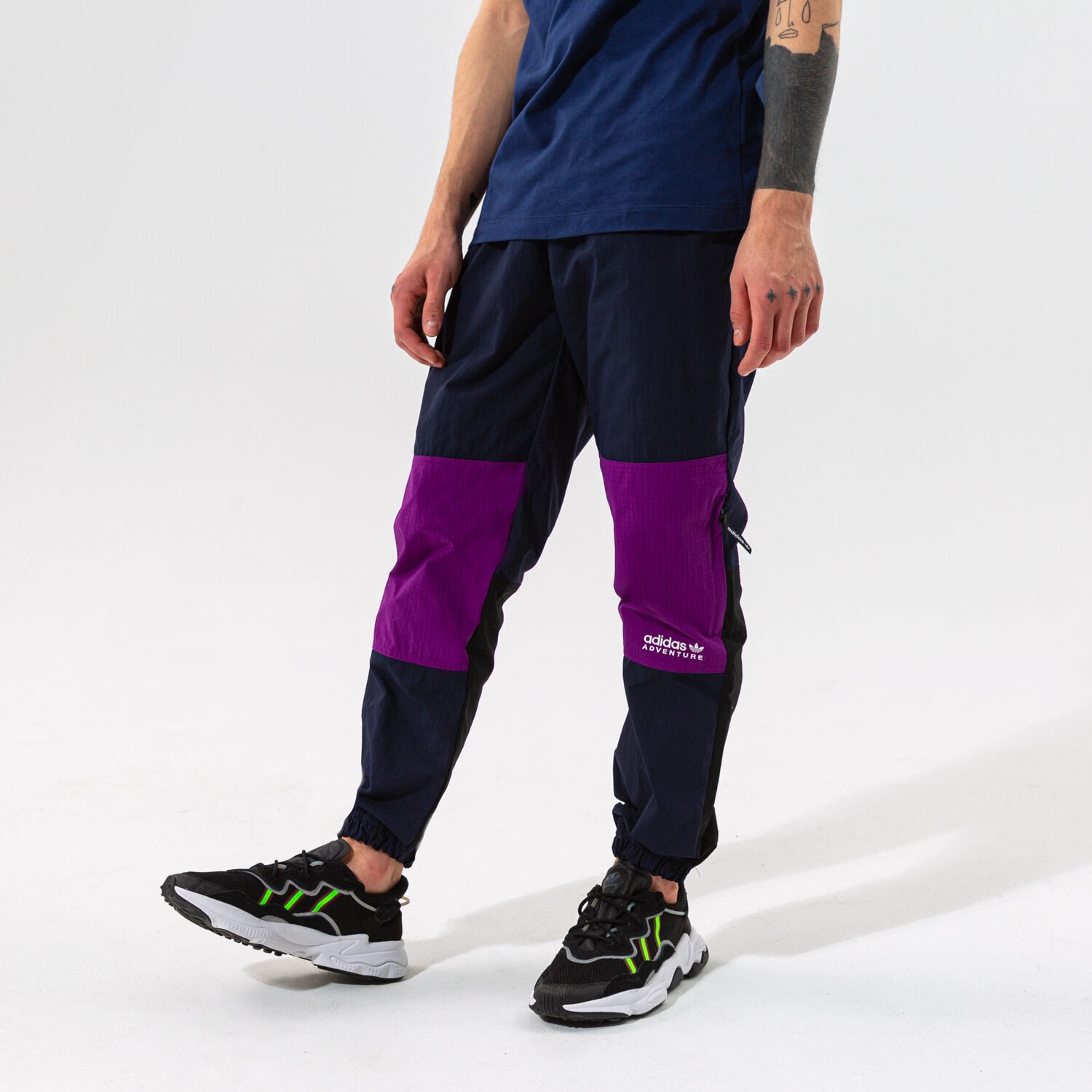 Herren Hosen ADIDAS HOSE WOVEN PANTS H09051 Violet