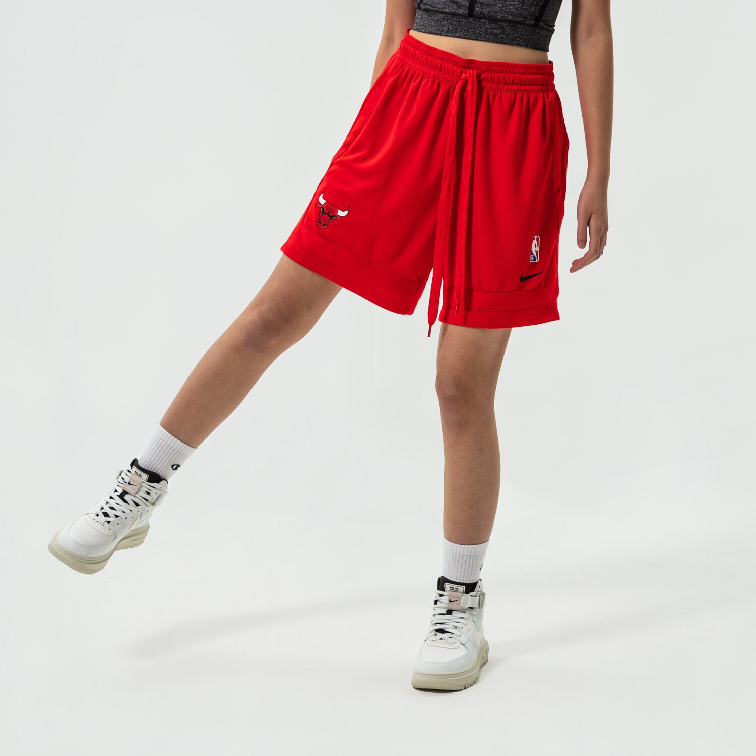 Damen Shorts NIKE SHORTS CHI W NK SHRT CRSSVR CTS 75 NBA DB1361-657 Rot