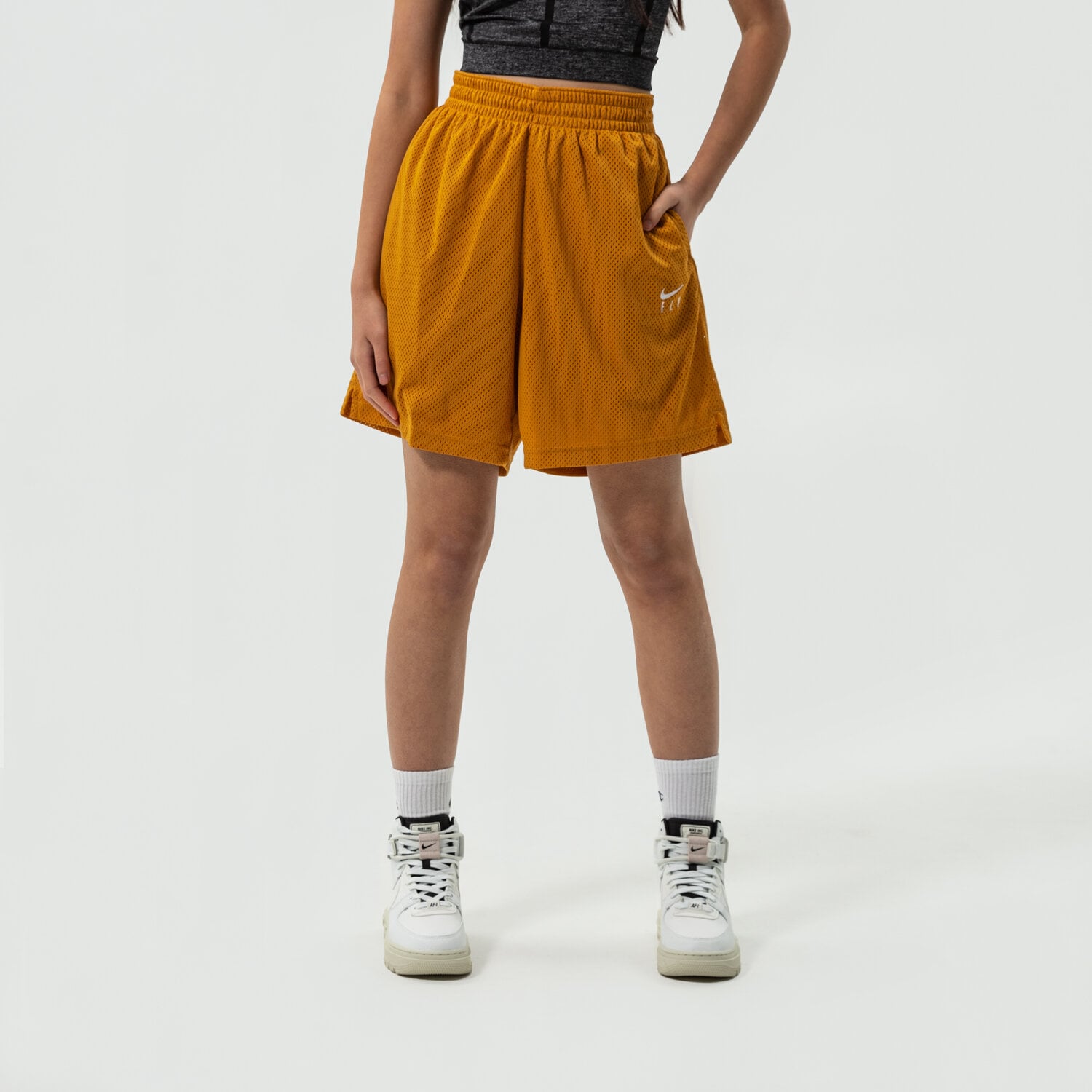 Damen Shorts NIKE SHORTS FLY NBA CU4573-712 Gelb