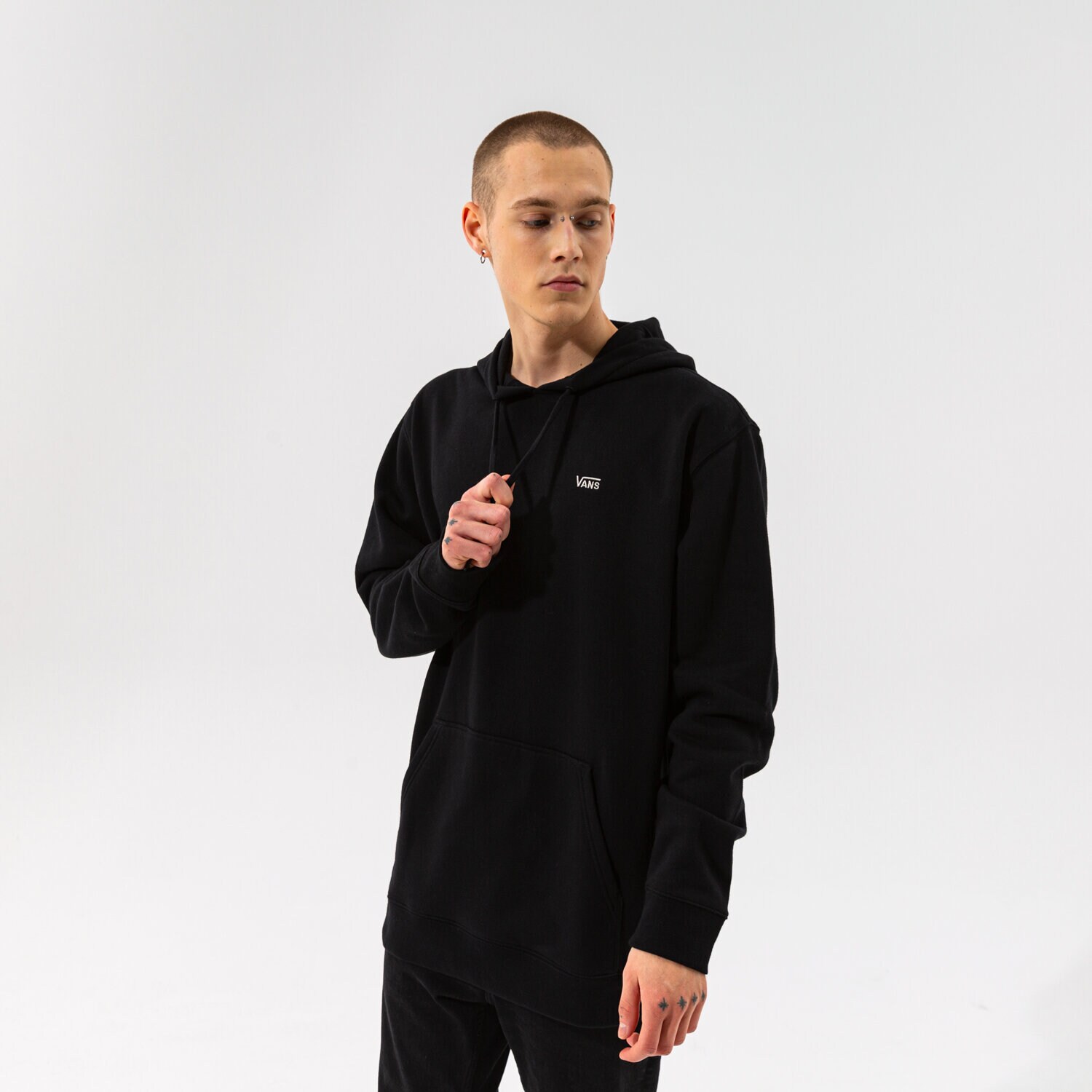 Herren VANS HOODIE BASIC PULLOVER FLEECE VN0A3HQ2BLK1 Schwarz