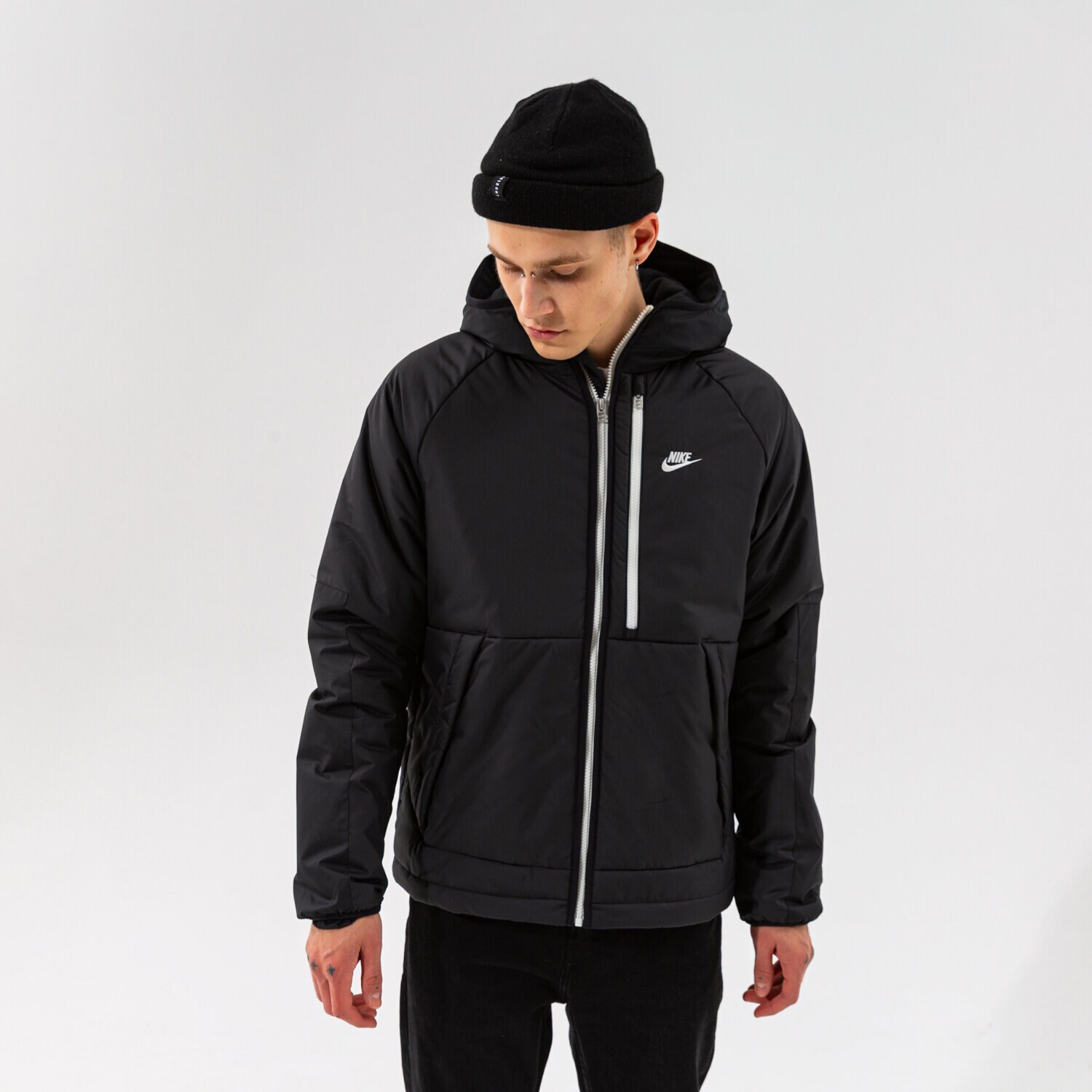 Herren Winterjacke NIKE JACKE WINTER LEGACY THERMA-FIT JACKET DD6857-010 Schwarz