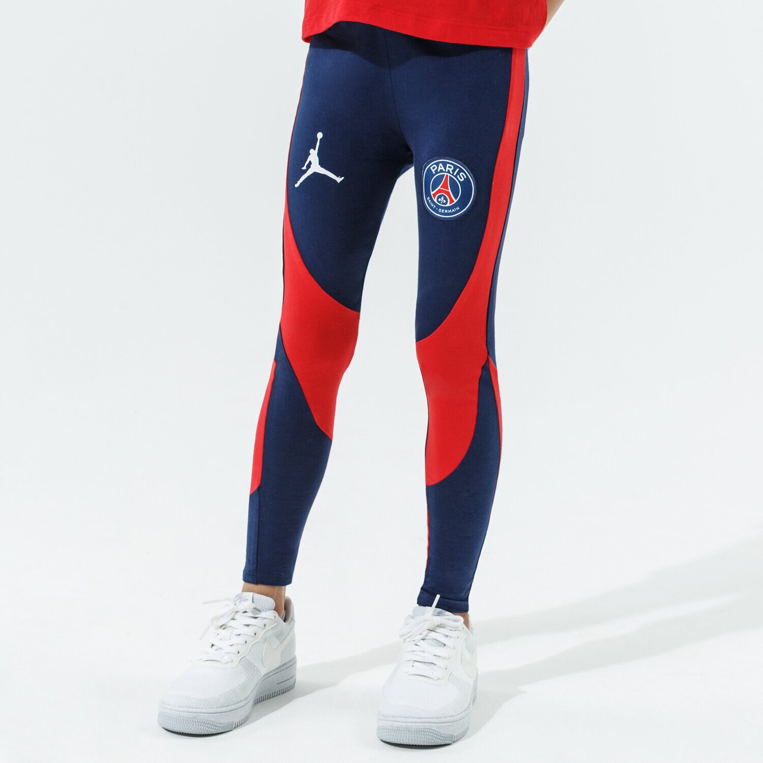 Kinder Hosen JORDAN LEGGINGS PARIS SAINT-GERMAIN LEGGING GIRL 45A728-U90 Dunkelblau