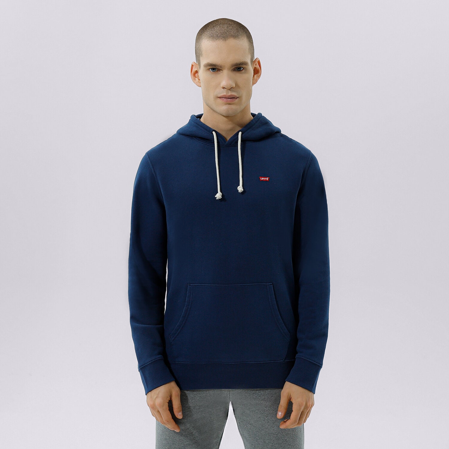 Herren LEVI'S HOODIE NEW ORIGINAL HOODIE 34581-0009 Dunkelblau