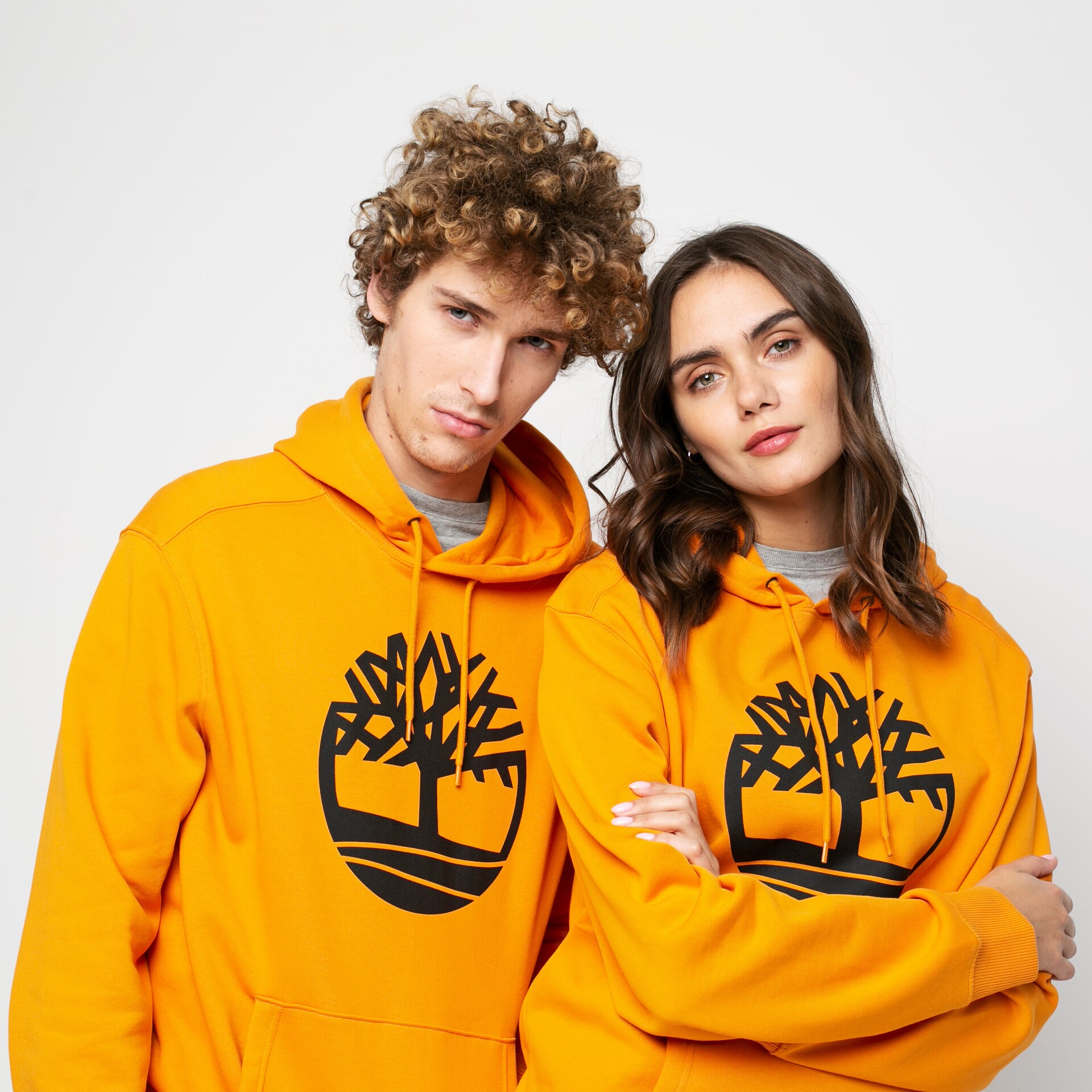 Herren TIMBERLAND HOODIE YC CORE TREE LOGO LOGO PULL OVER HOODIE TB0A2BJHAR81 senfgelb