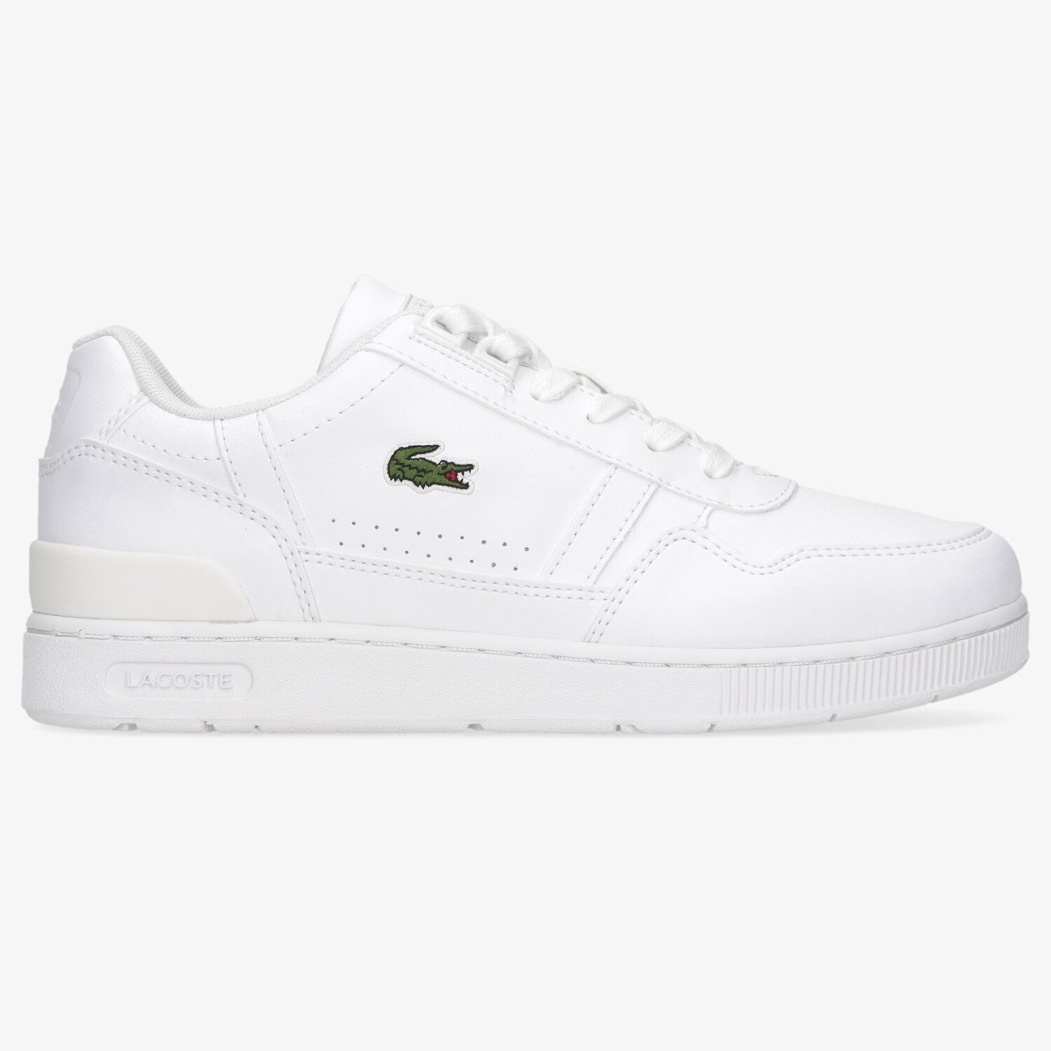 Kinder Sneaker LACOSTE T-CLIP 0121 1 SUJ 742SUJ000421G Weiß