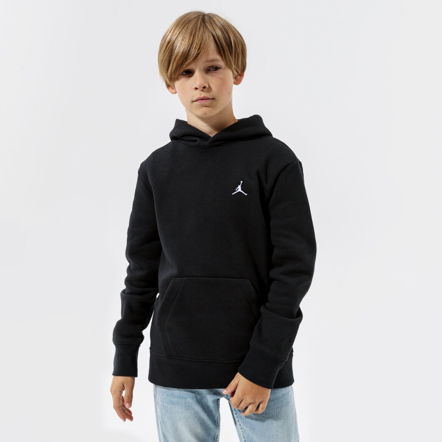 Kinder JORDAN HOODIE ESSENTIALS PO BOY 95A715-023 Schwarz