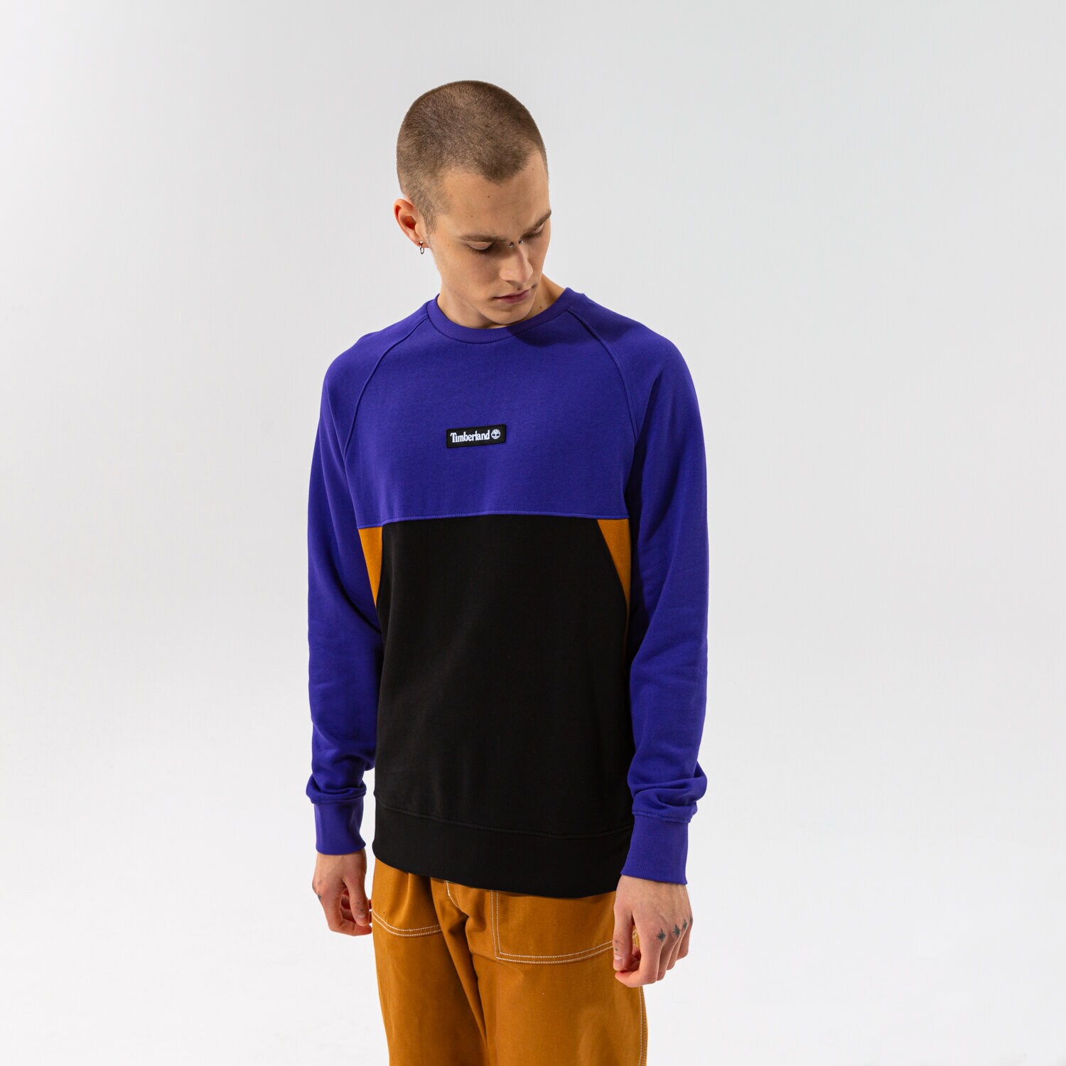 Herren TIMBERLAND SWEATSHIRT YC CUT & SEW CREW TB0A22KFCD31 Violet