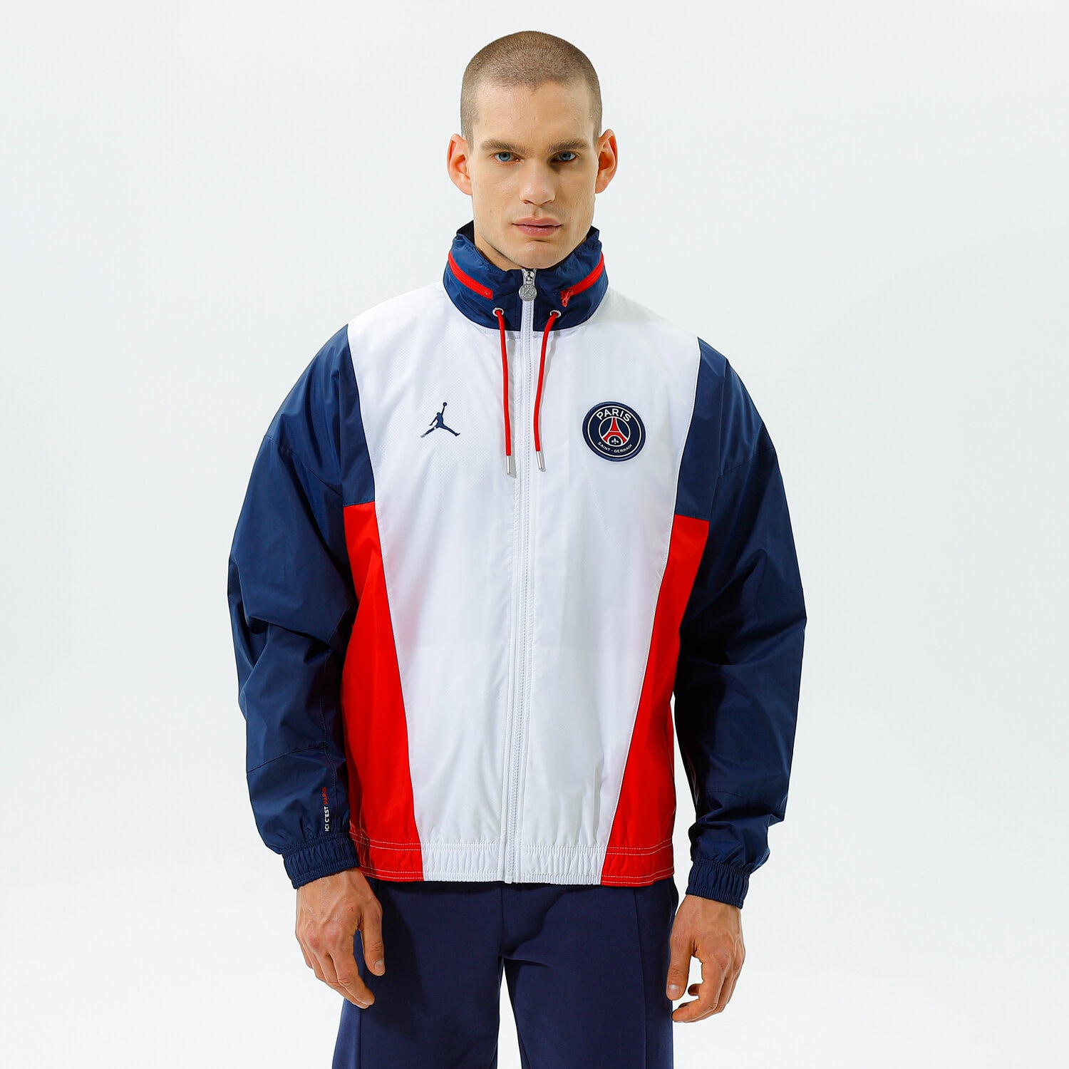 Herren JORDAN SWEATSHIRT MIT REIßVERSCHLUSS   PARIS SAINT-GERMAIN DB6487-100 Multicolor